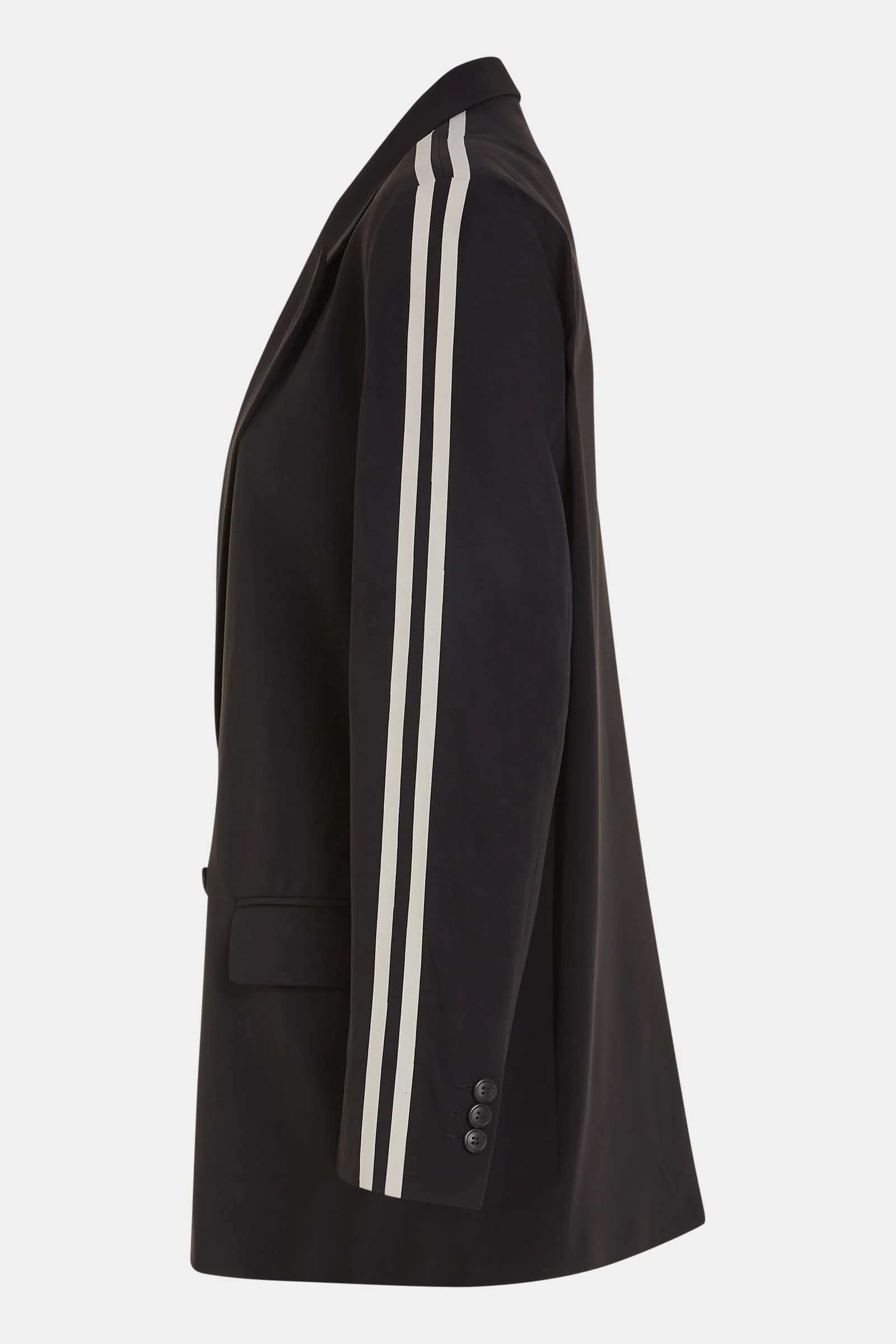 BLAZER (LOGAN STRIPE) BLACK - Image 3