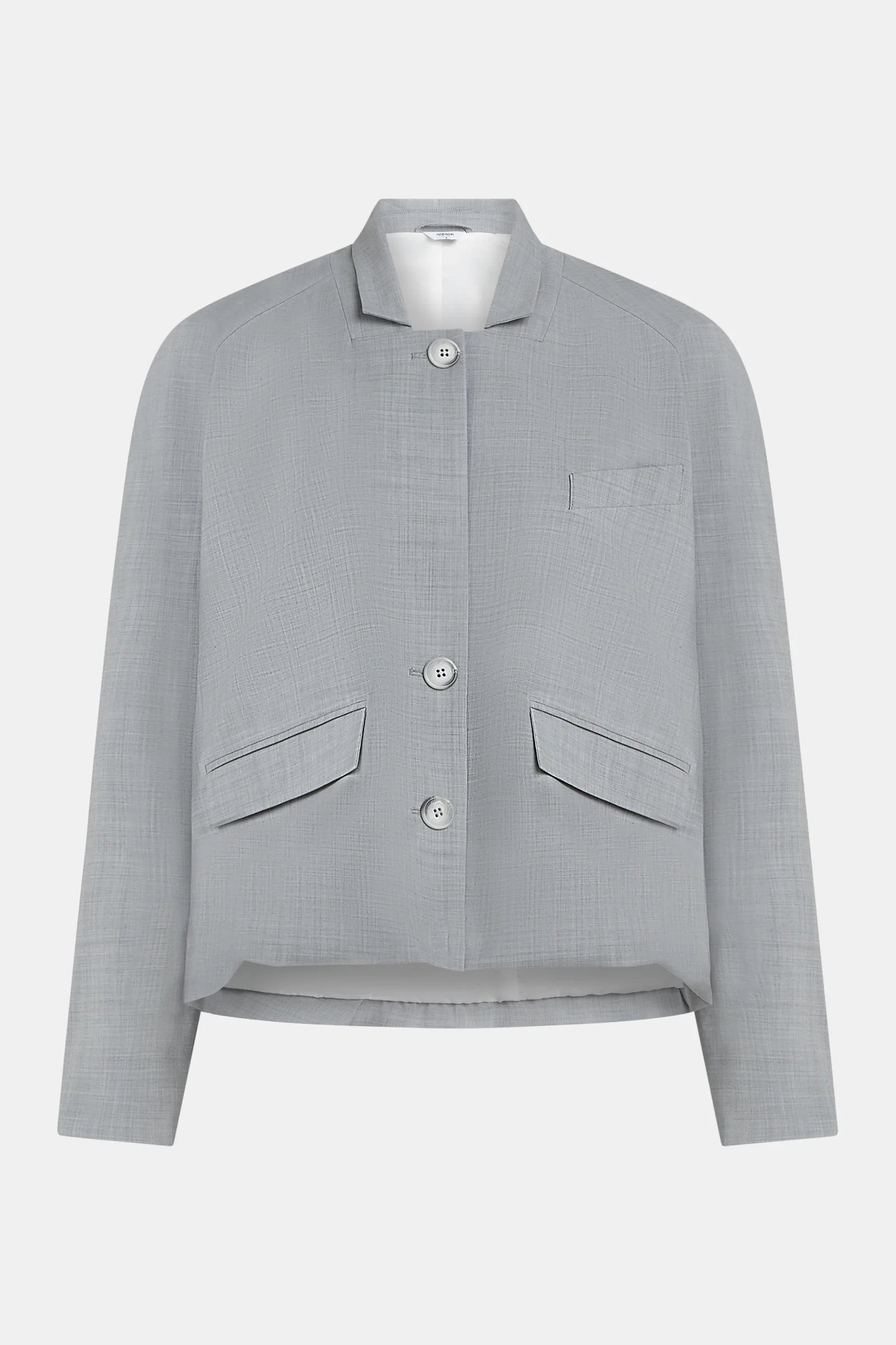 BLAZER (S26N1690) GREY MELANGE - Image 2