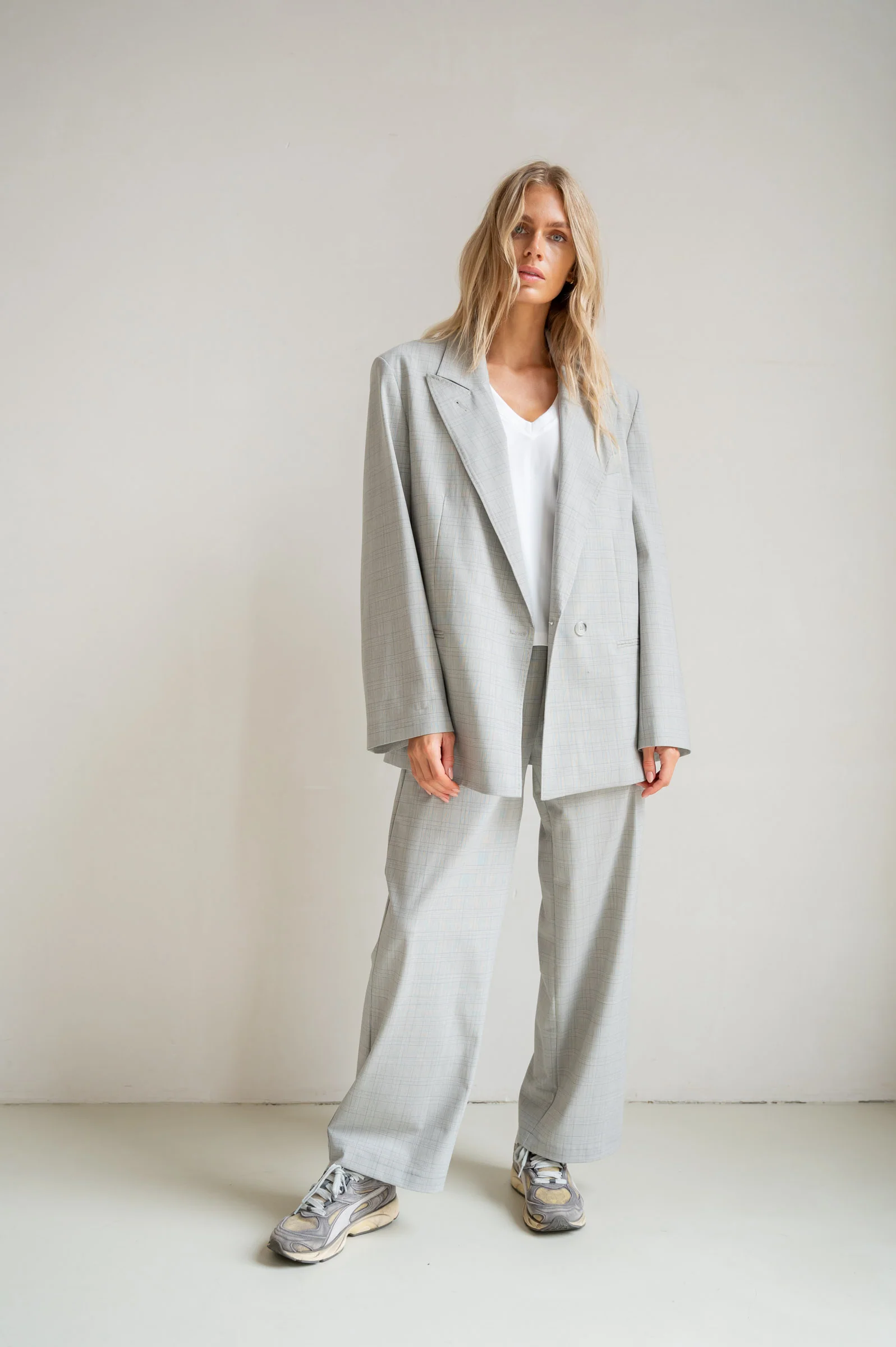 BLAZER (S26N1699) GREY CHECK - Image 6