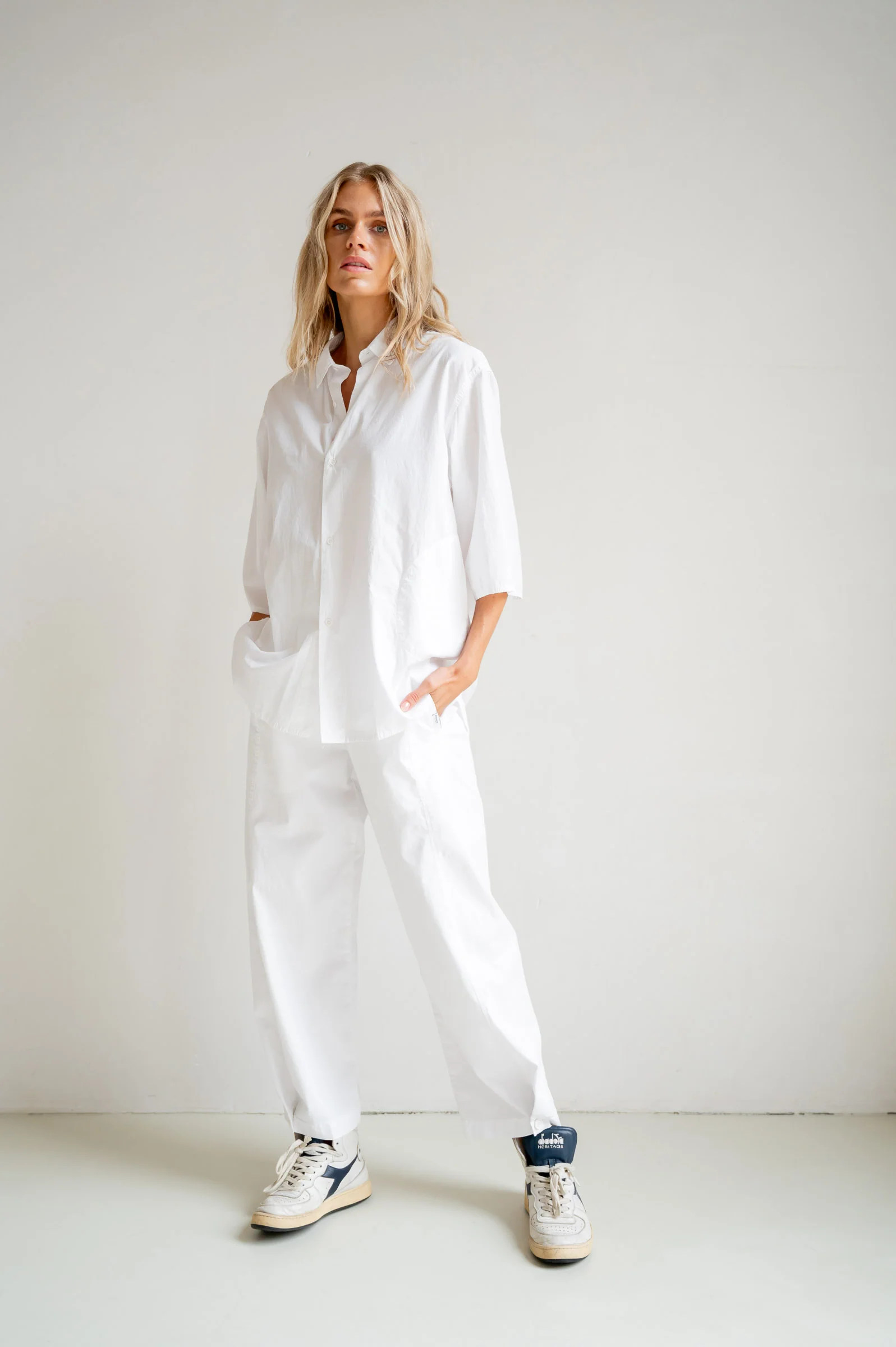 BLOUSE (S26Z834) WHITE - Image 7