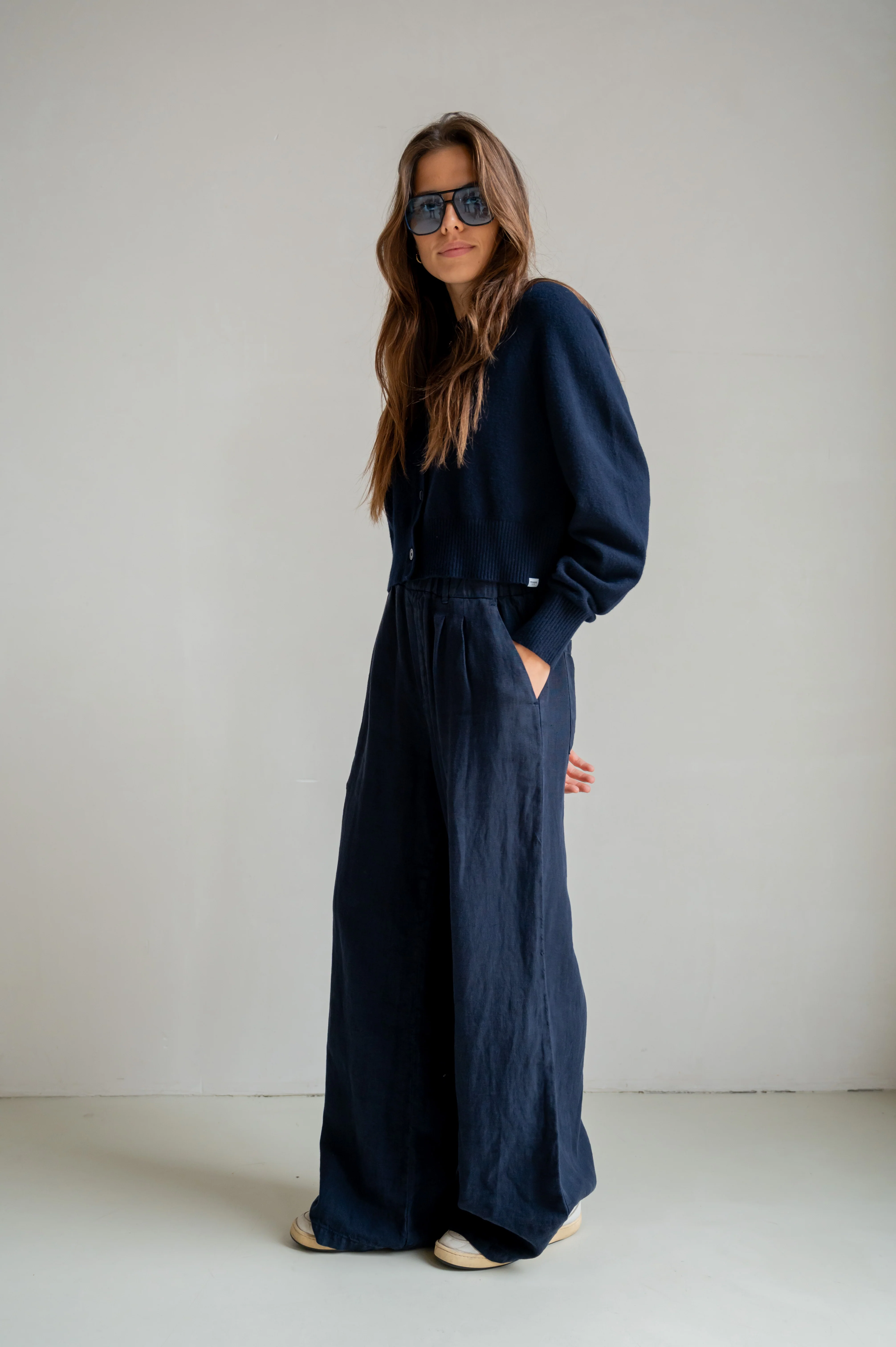 CARDIGAN (S26B397) NAVY - Image 5