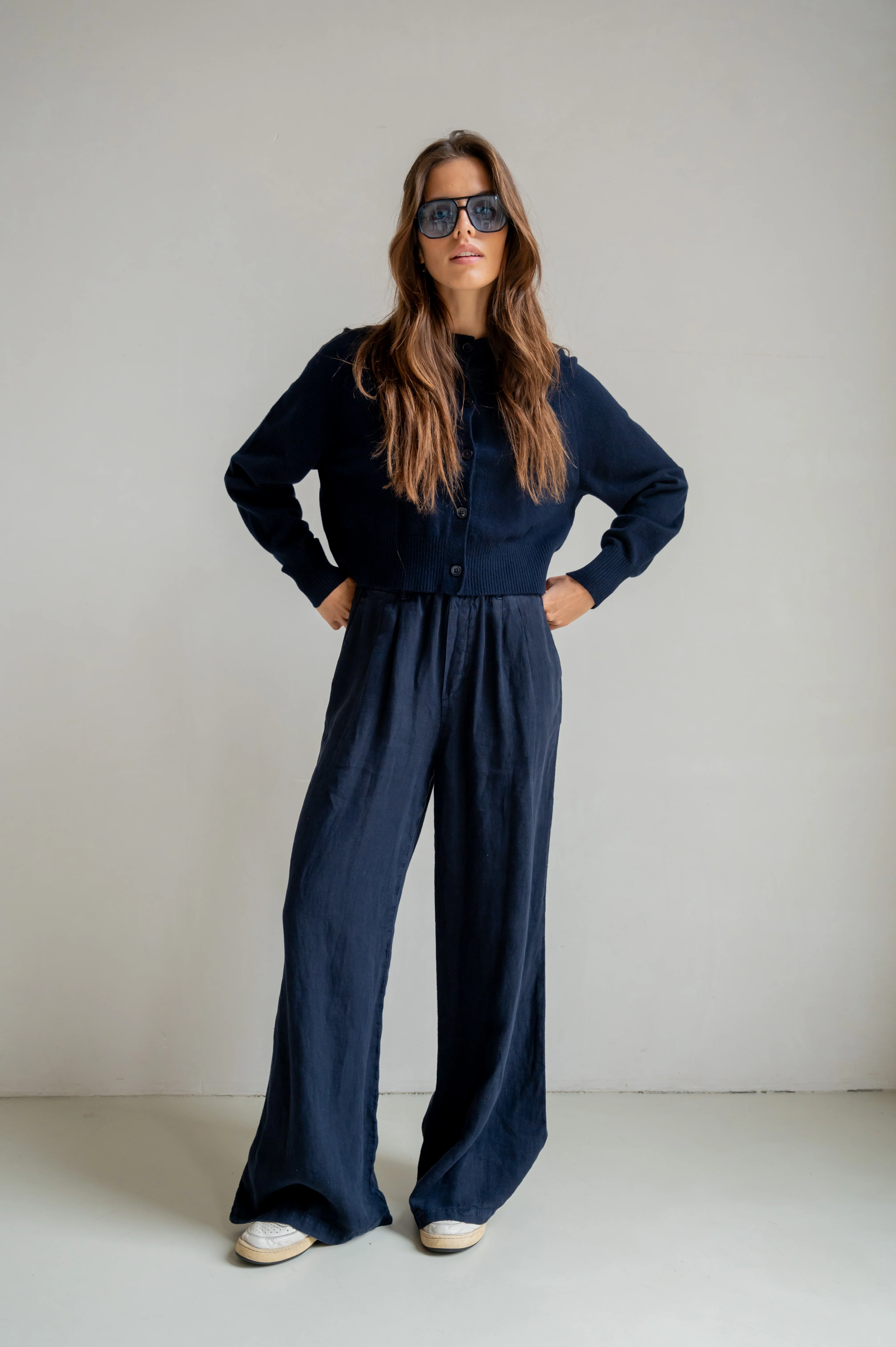 CARDIGAN (S26B397) NAVY - Image 6