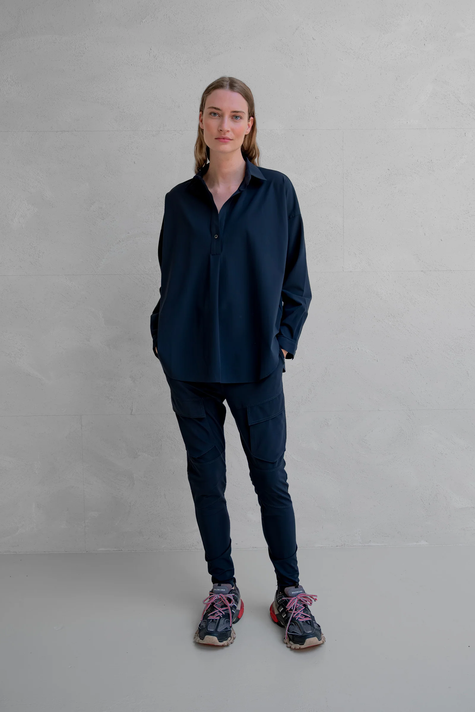 TROUSERS (CARGO) NAVY - Image 6
