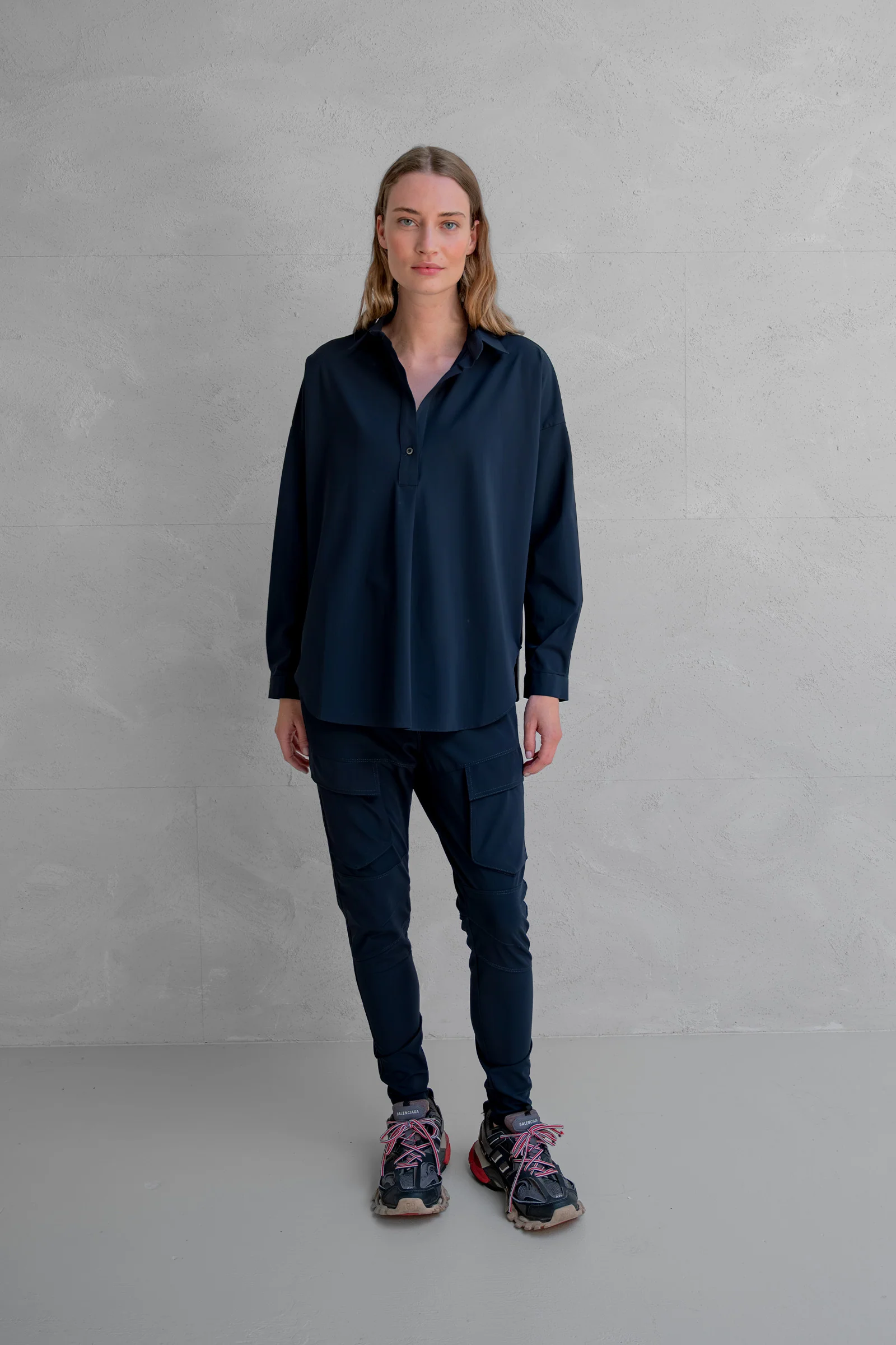 TROUSERS (CARGO) NAVY - Image 8