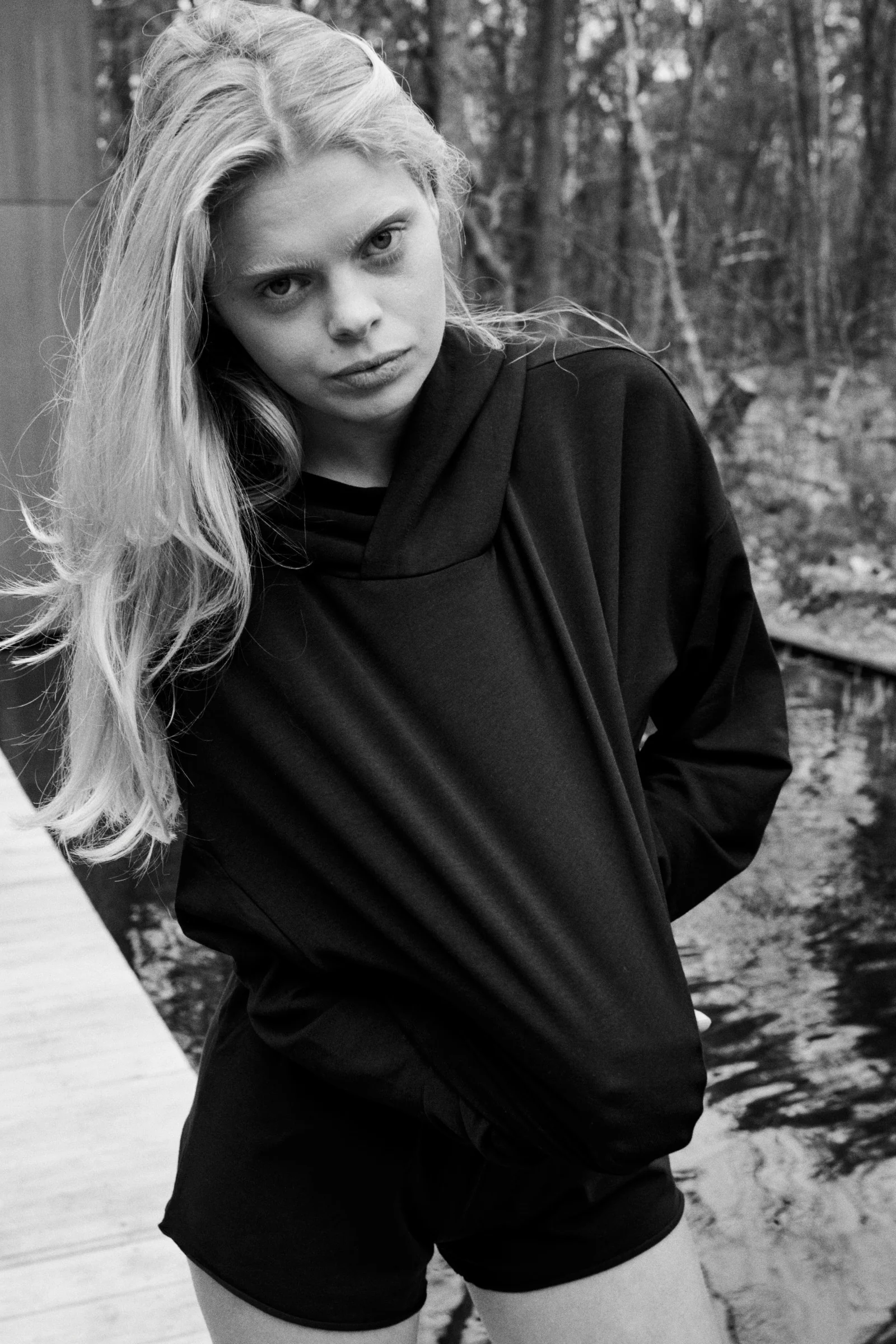 HOODIE (T003) BLACK - Image 4