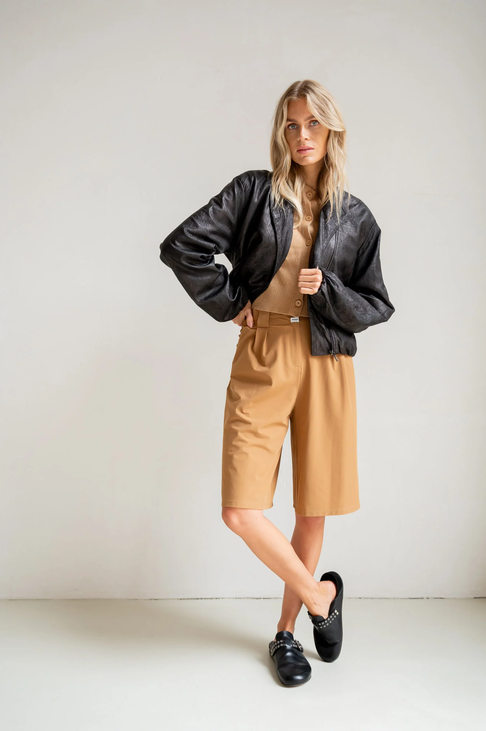 JACKET (S26A010) BLACK - Image 4