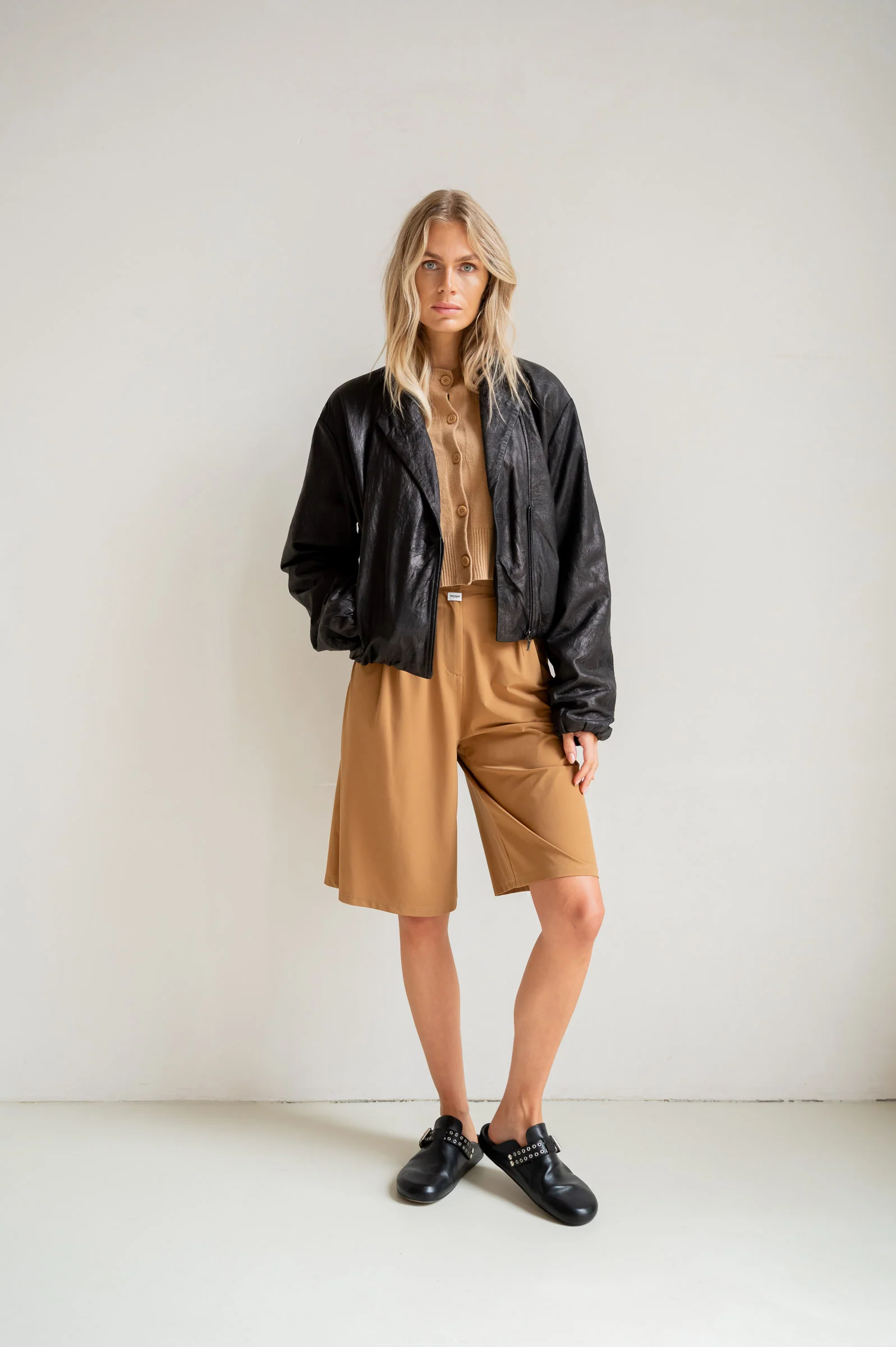 JACKET (S26A010) BLACK - Image 5