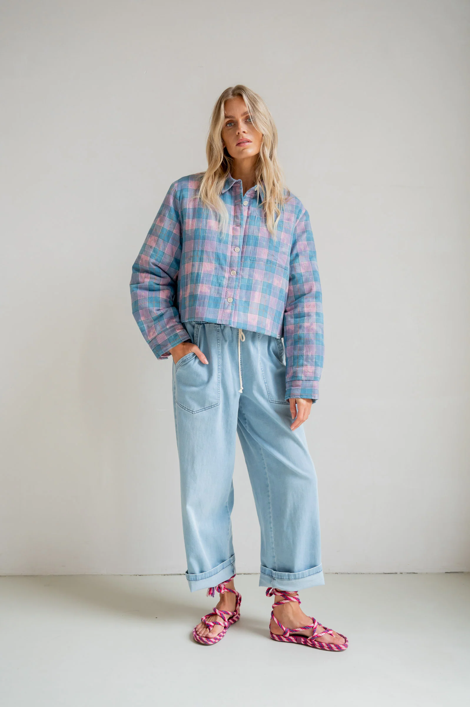JACKET (S26C353) PINK - Image 4