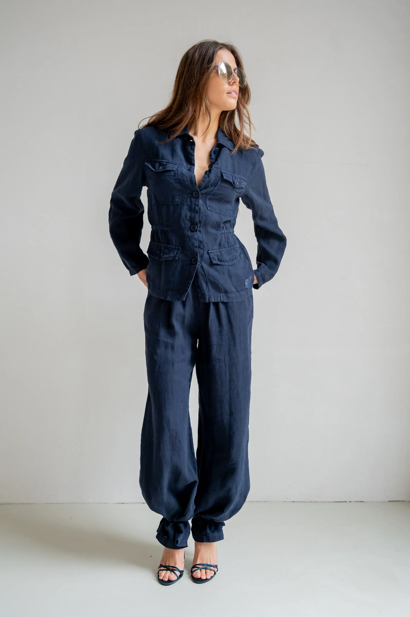 JACKET (S26Z846) NAVY - Image 7