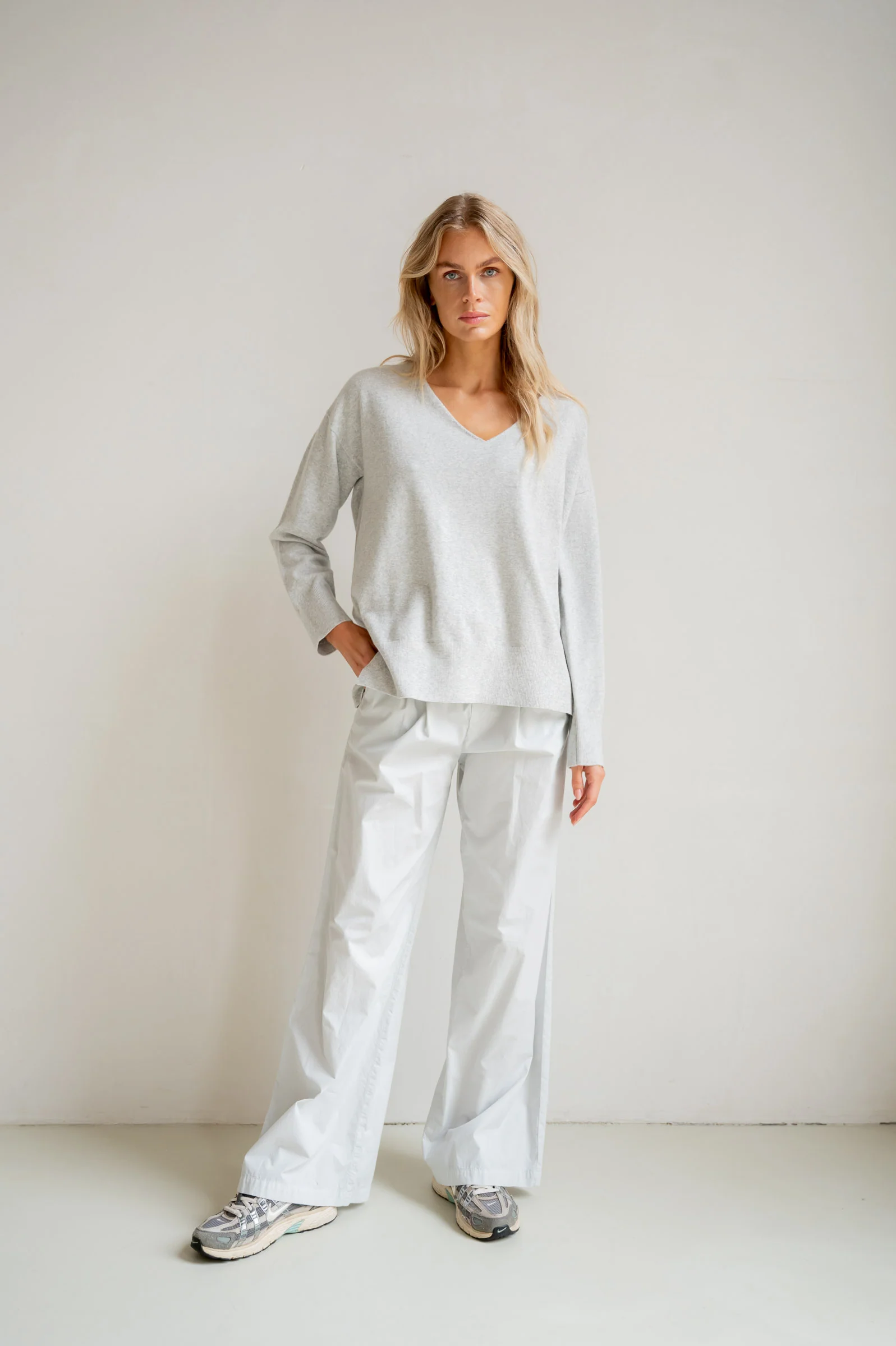 JUMPER (S26B401) GREY MELANGE - Image 5