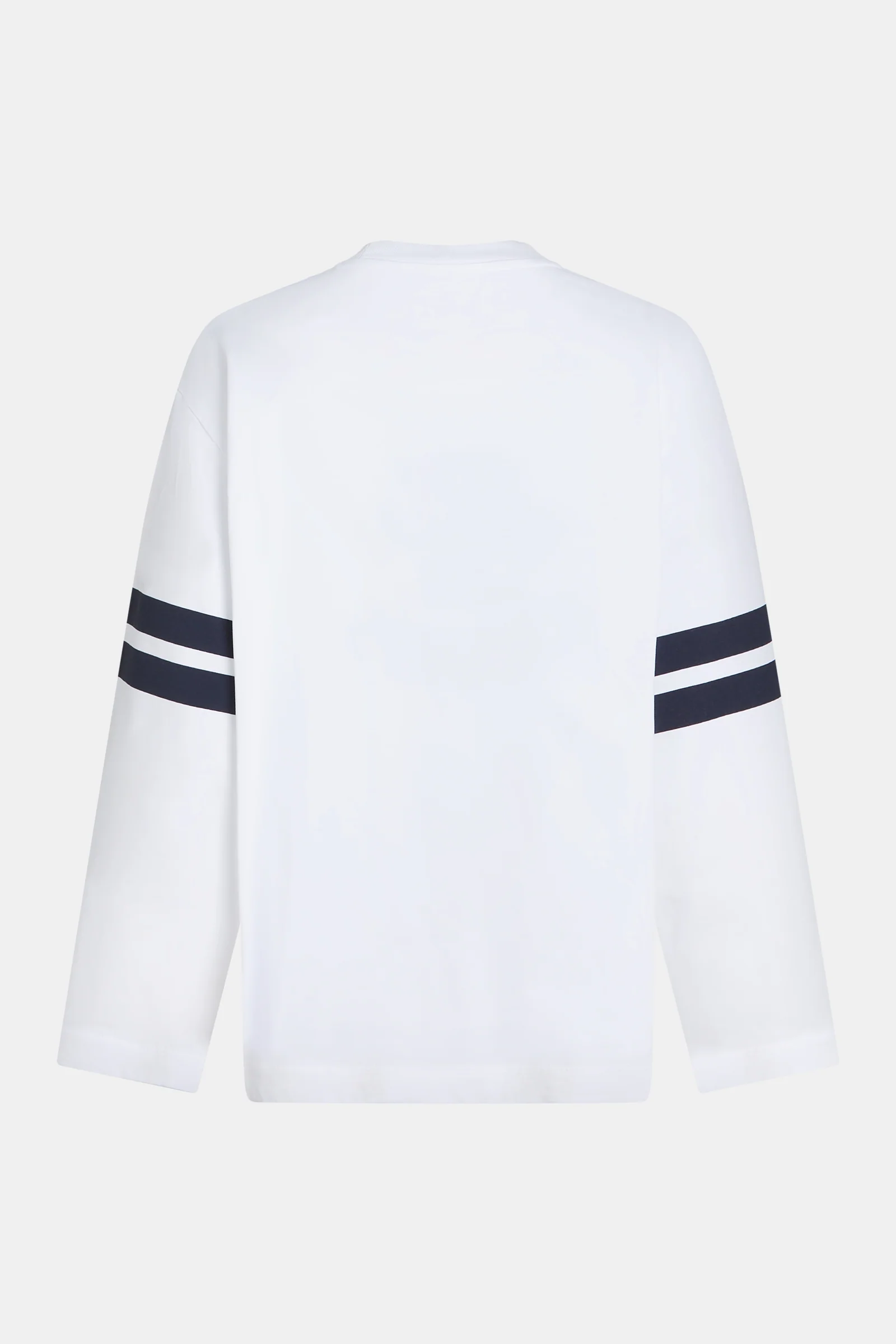 LONGSLEEVE PRINT (S26F1807) WHITE - NAVY - Image 3