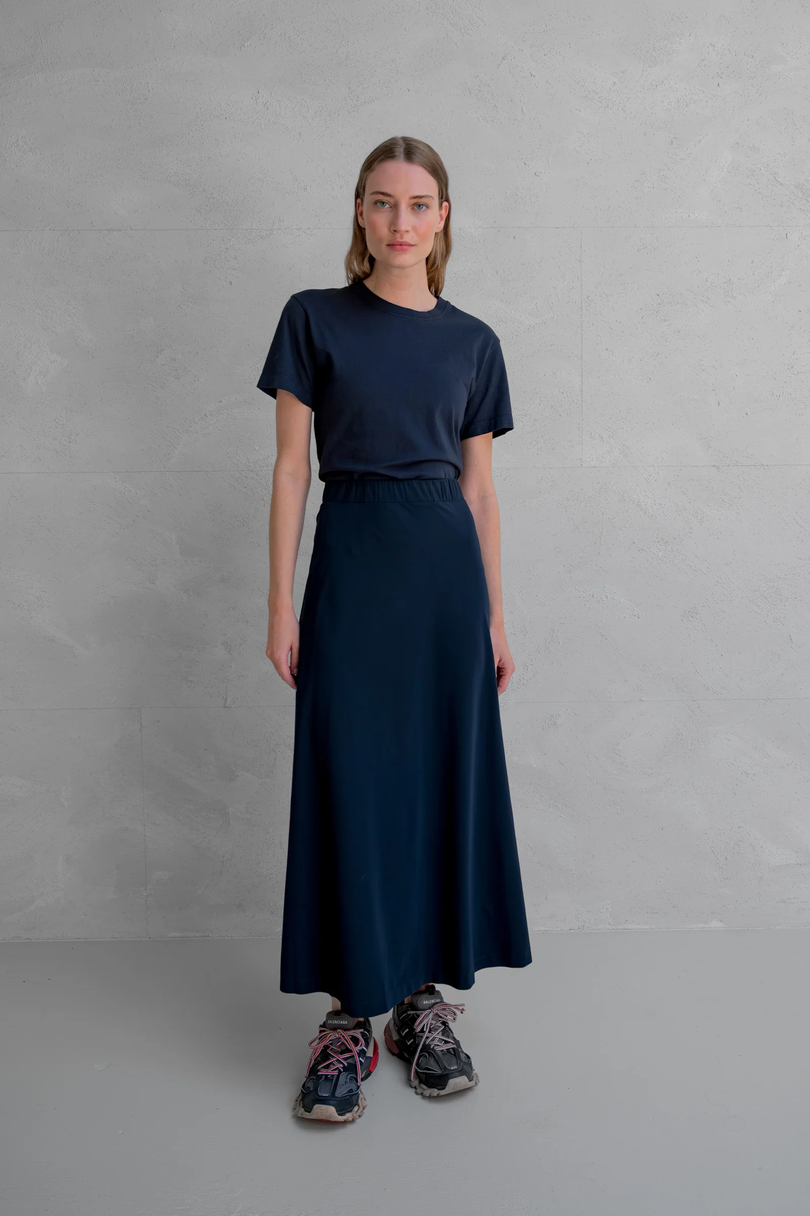 SKIRT (ANNA) NAVY - Image 4