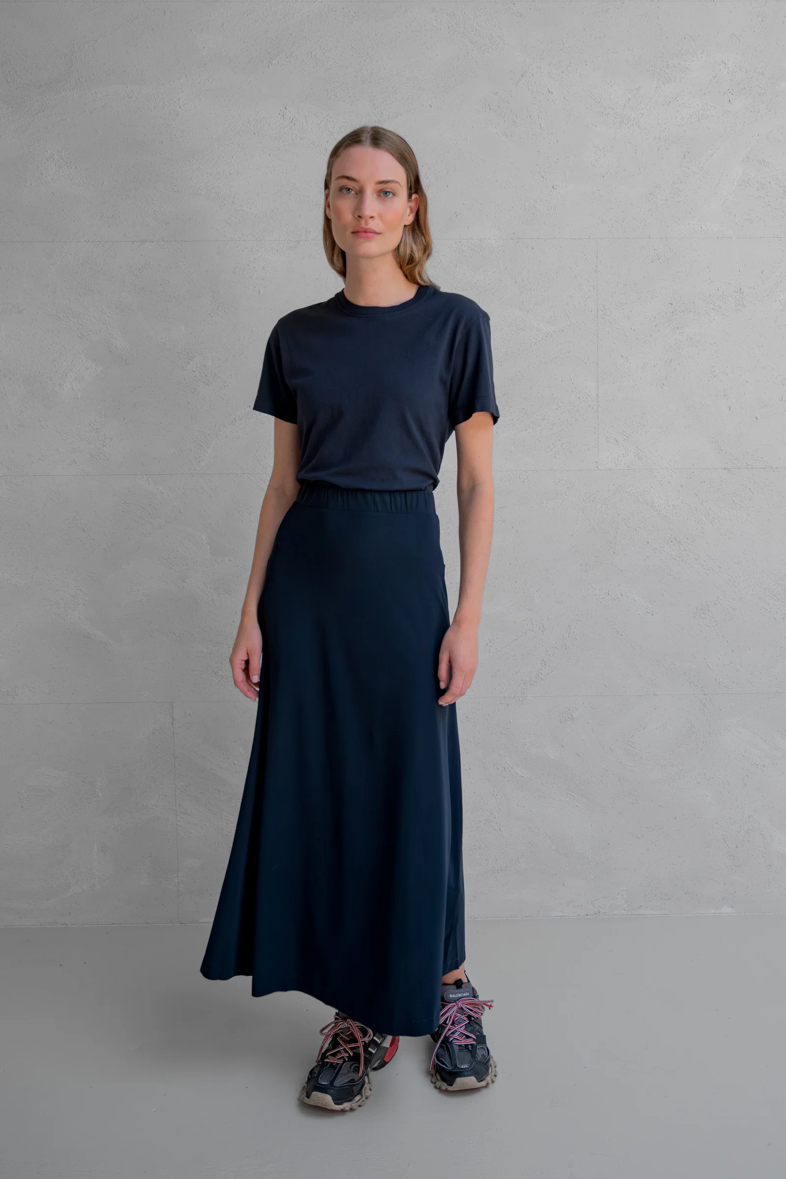 SKIRT (ANNA) NAVY - Image 6