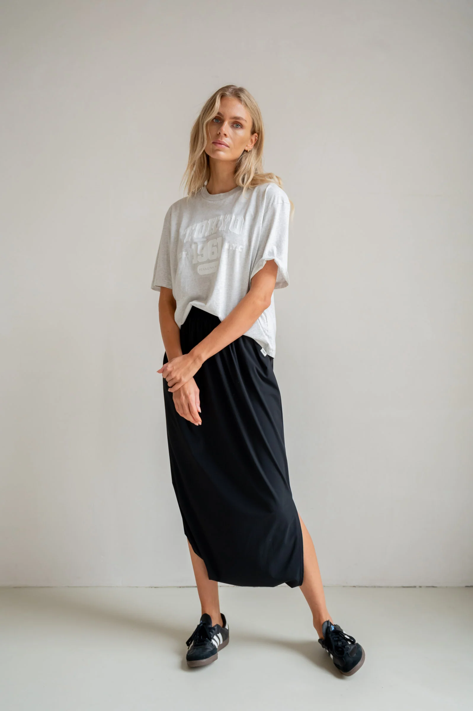 SKIRT (S26N1709) BLACK