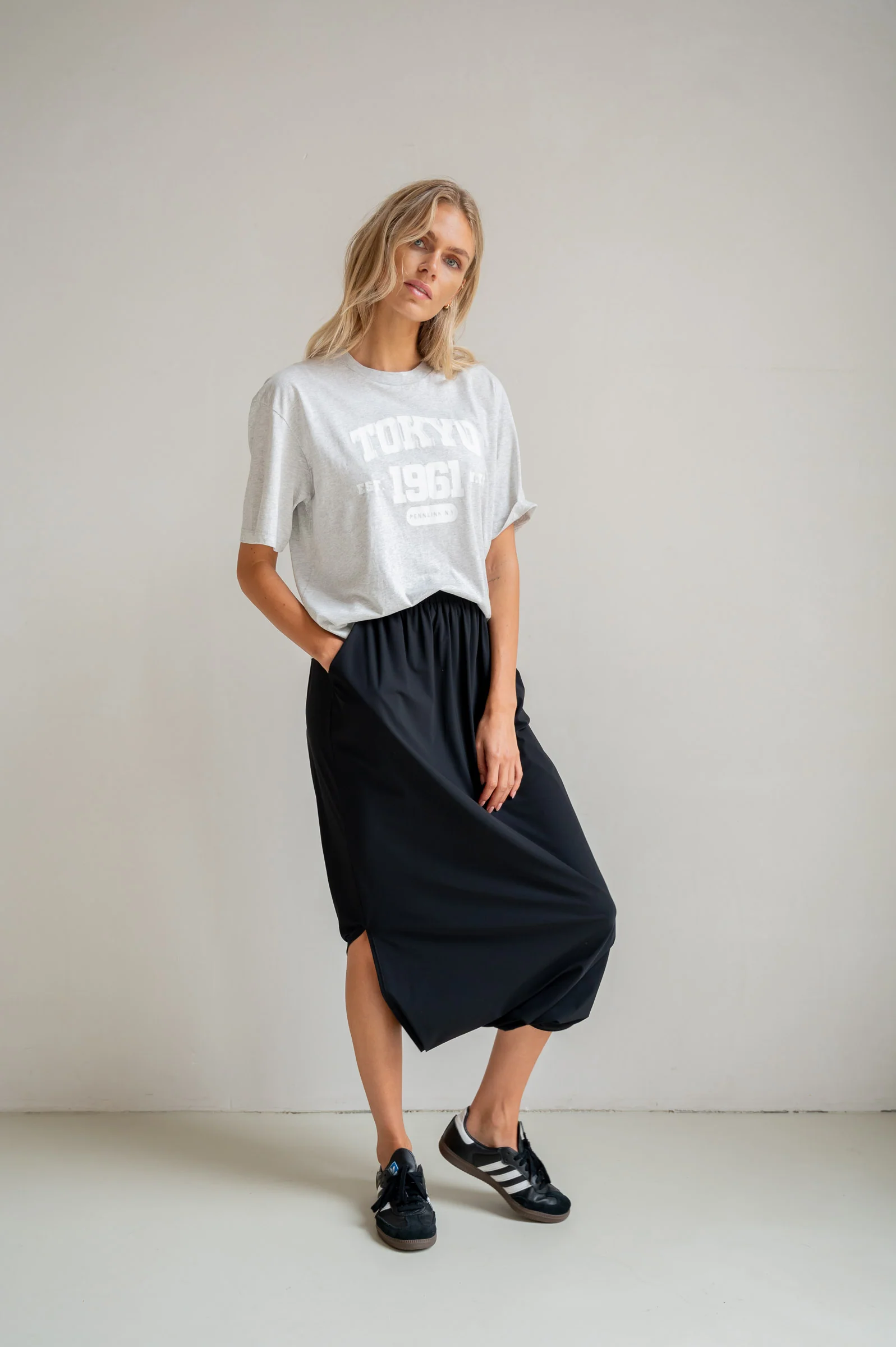 SKIRT (S26N1709) BLACK - Image 4