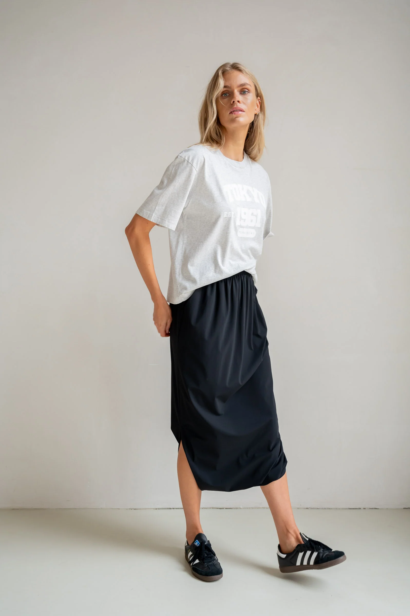 SKIRT (S26N1709) BLACK - Image 5