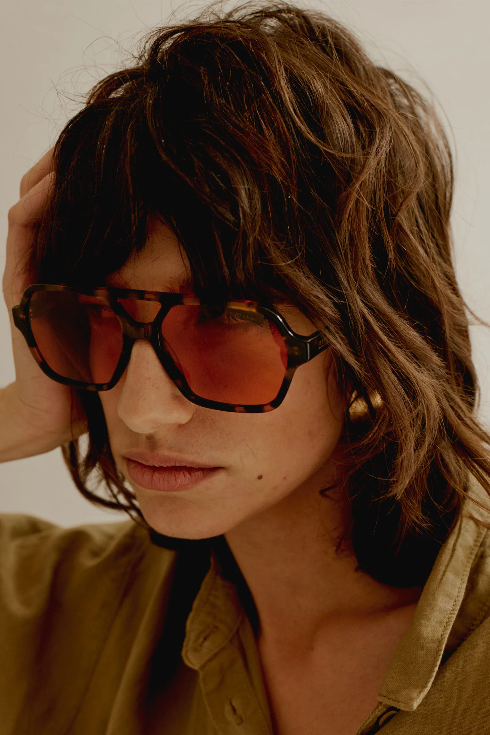SUNGLASSES P&I 8056 | CARAMEL - BROWN - Image 2