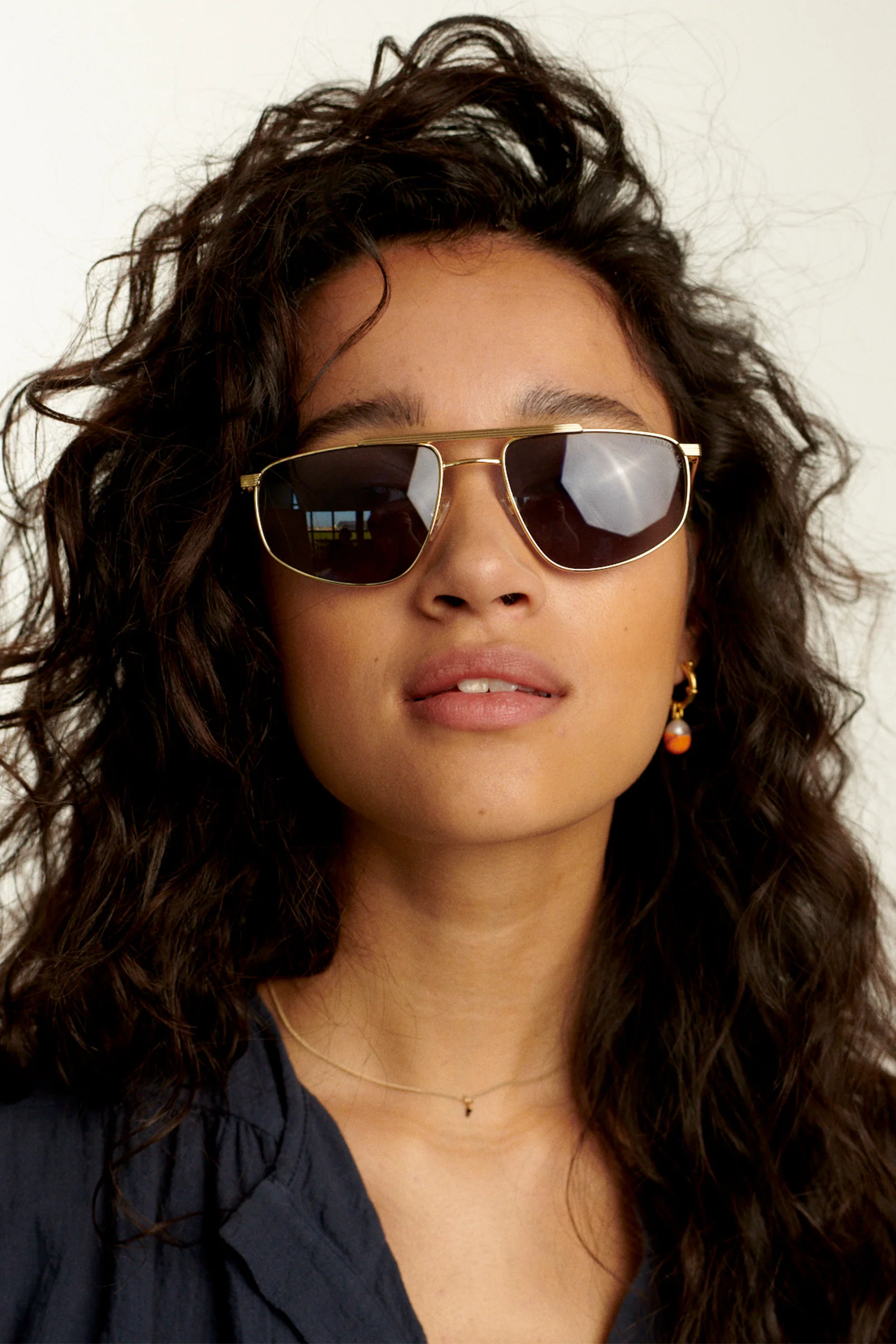 SUNGLASSES P&I 8068 | GOLD - BROWN