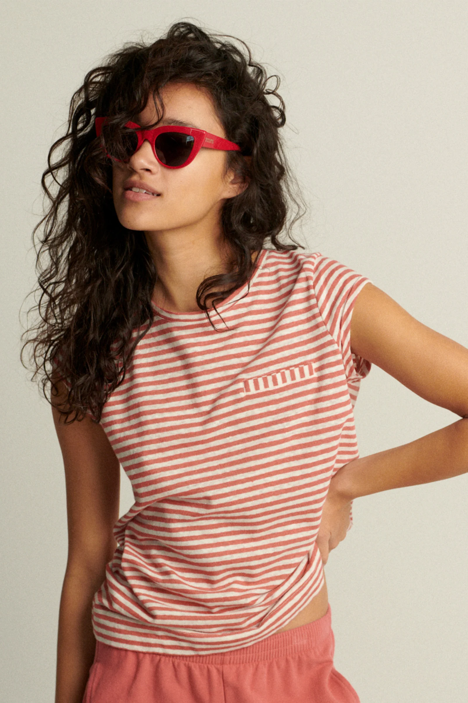 SUNGLASSES P&I 8073 | BRIGHT RED - Image 3