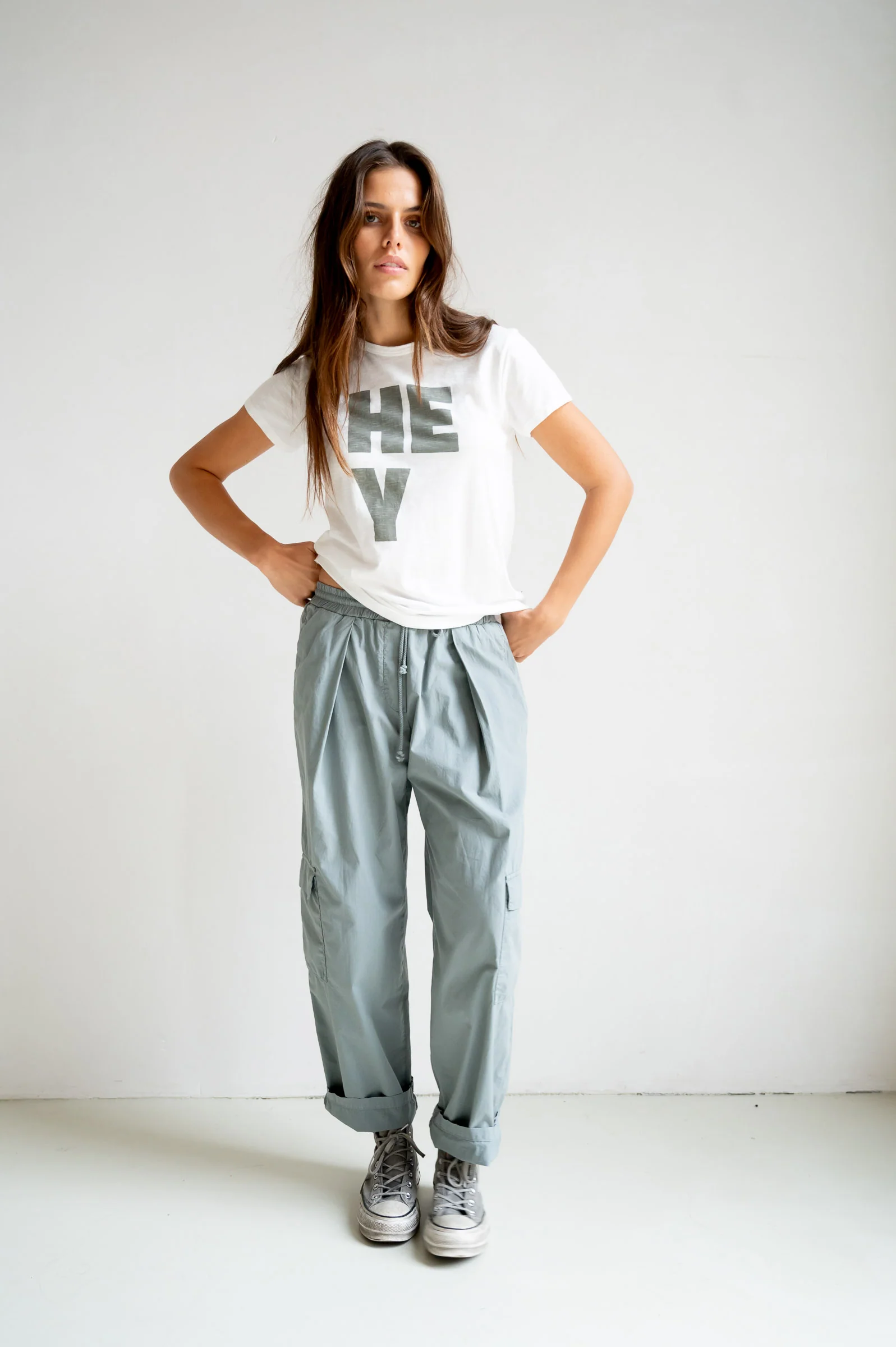 T-SHIRT PRINT (S26F1805) ECRU - MONUMENT