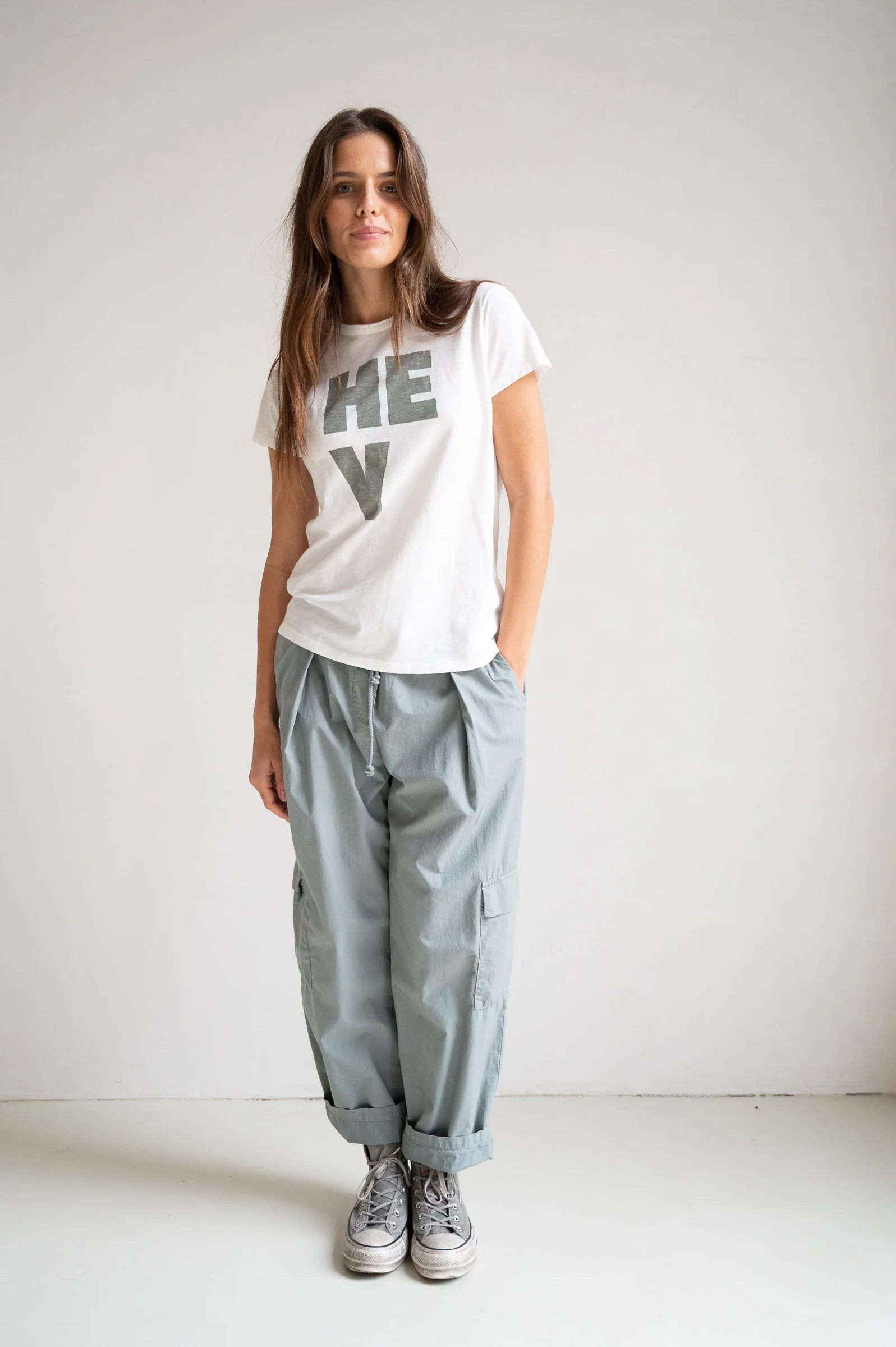 T-SHIRT PRINT (S26F1805) ECRU - MONUMENT - Image 6