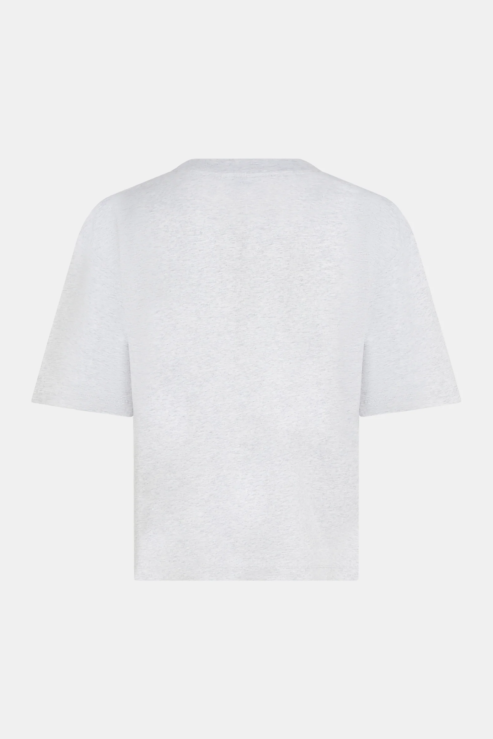 T-SHIRT PRINT (S26F1812) GREY MELANGE - WHITE - Image 3