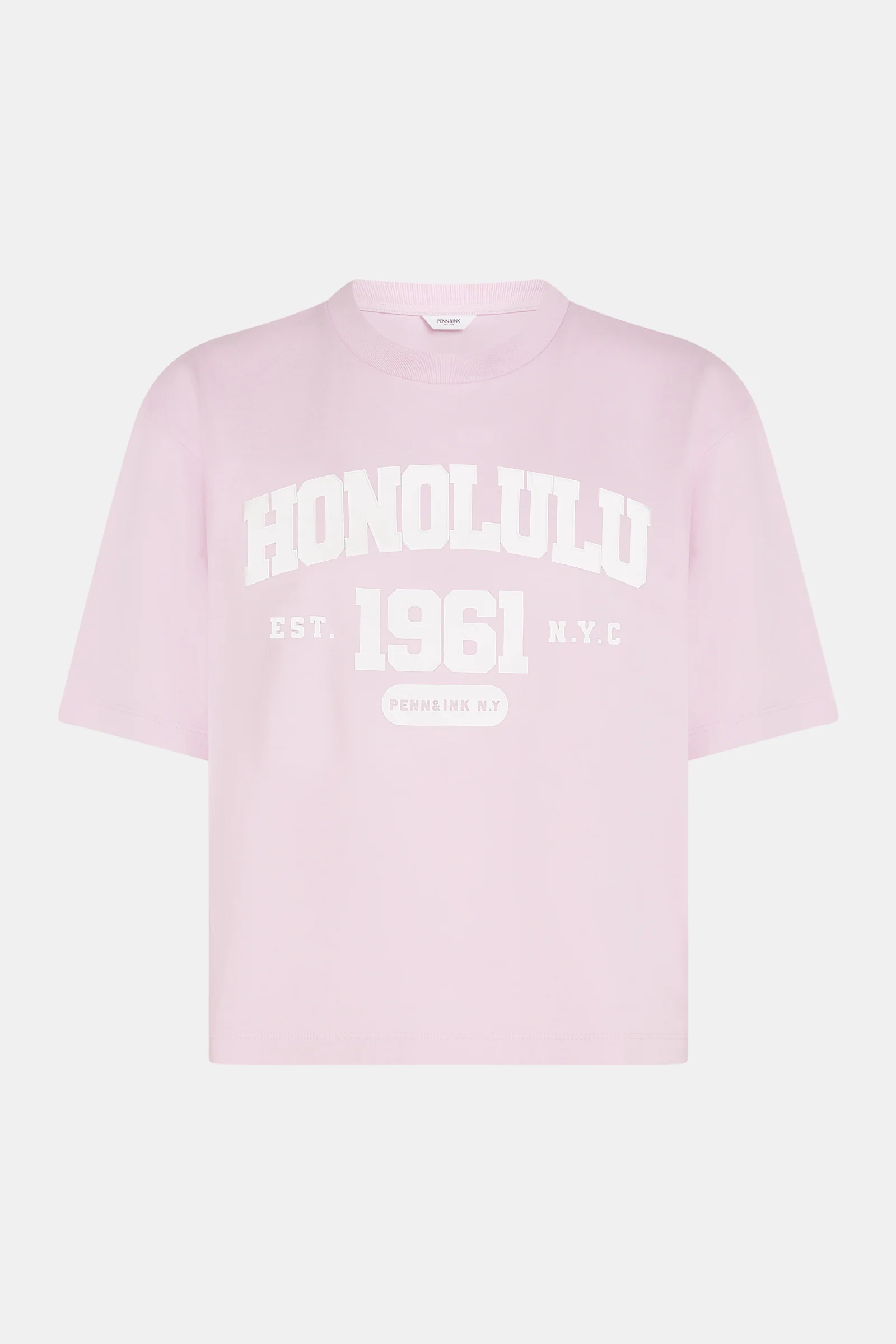 T-SHIRT PRINT (S26F1814) ORCHID - WHITE - Image 2