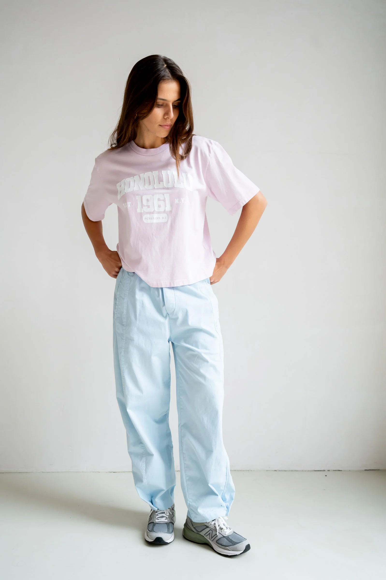 T-SHIRT PRINT (S26F1814) ORCHID - WHITE - Image 5
