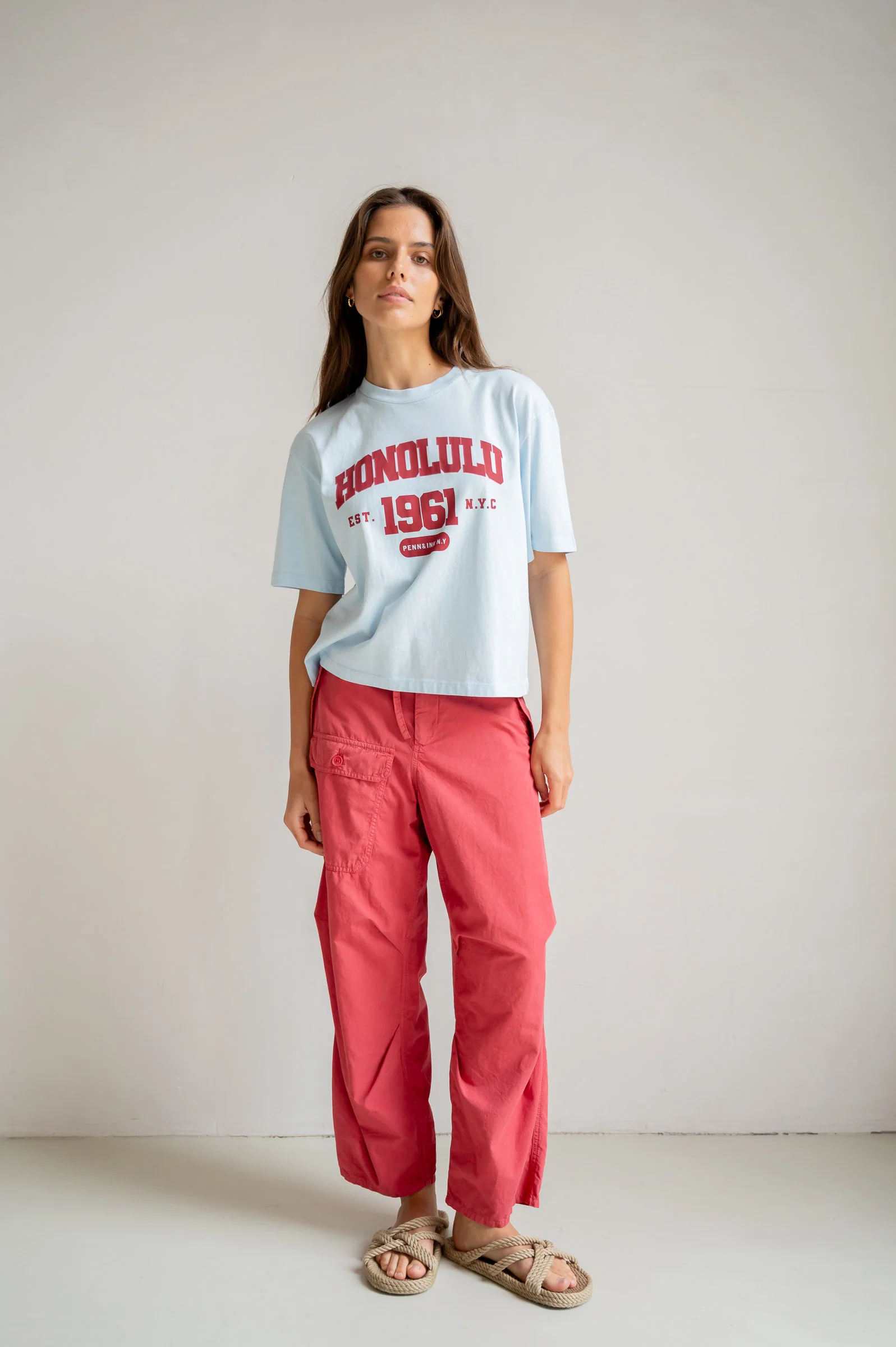 T-SHIRT PRINT (S26F1814) SKYRIDER - CARDINAL - Image 5