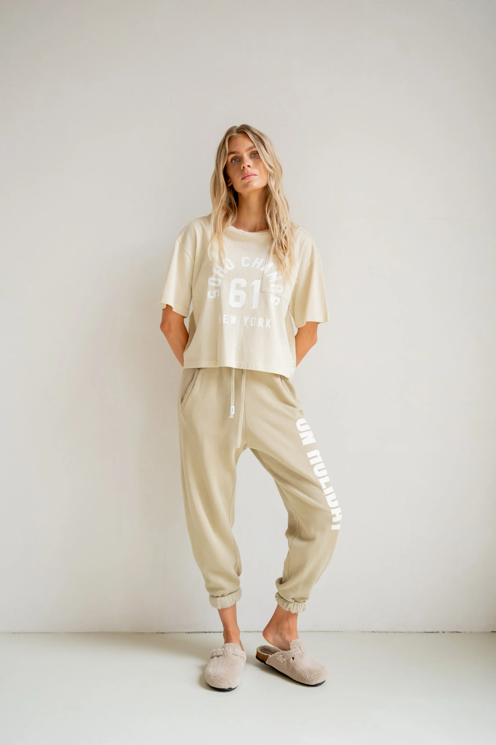 T-SHIRT PRINT (S26F1839) OYSTER - WHITE