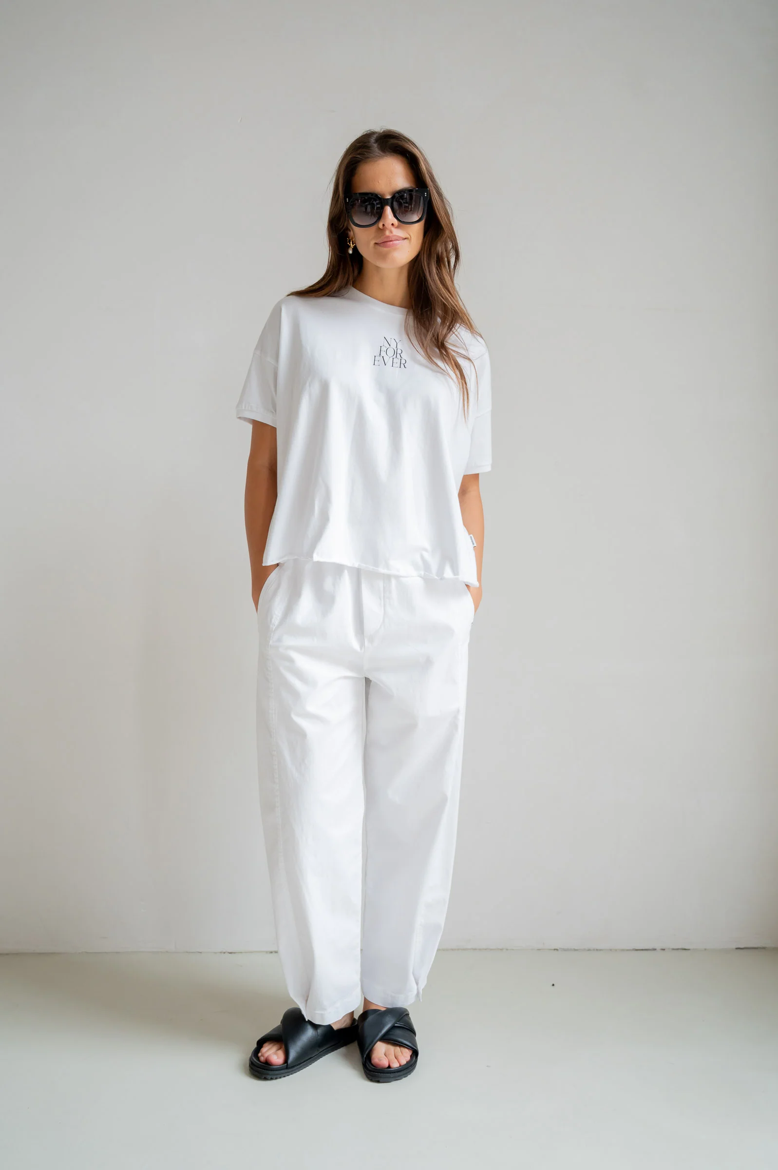 T-SHIRT PRINT (S26T1238) WHITE - BLACK - Image 4