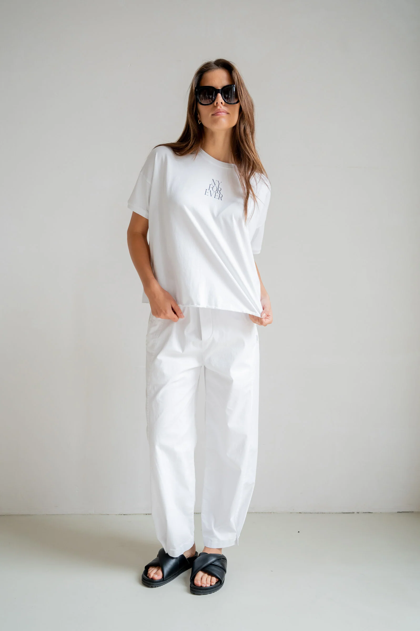 T-SHIRT PRINT (S26T1238) WHITE - BLACK - Image 6