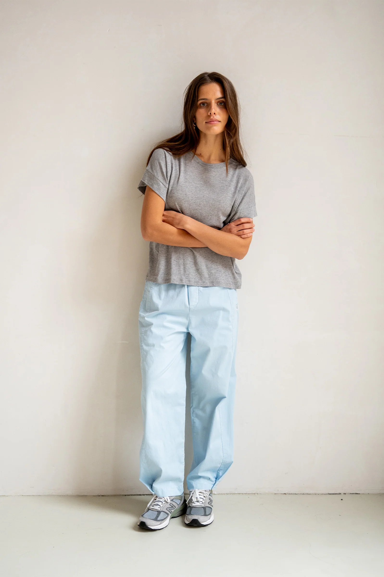 T-SHIRT (S26T1239) GREY MELANGE