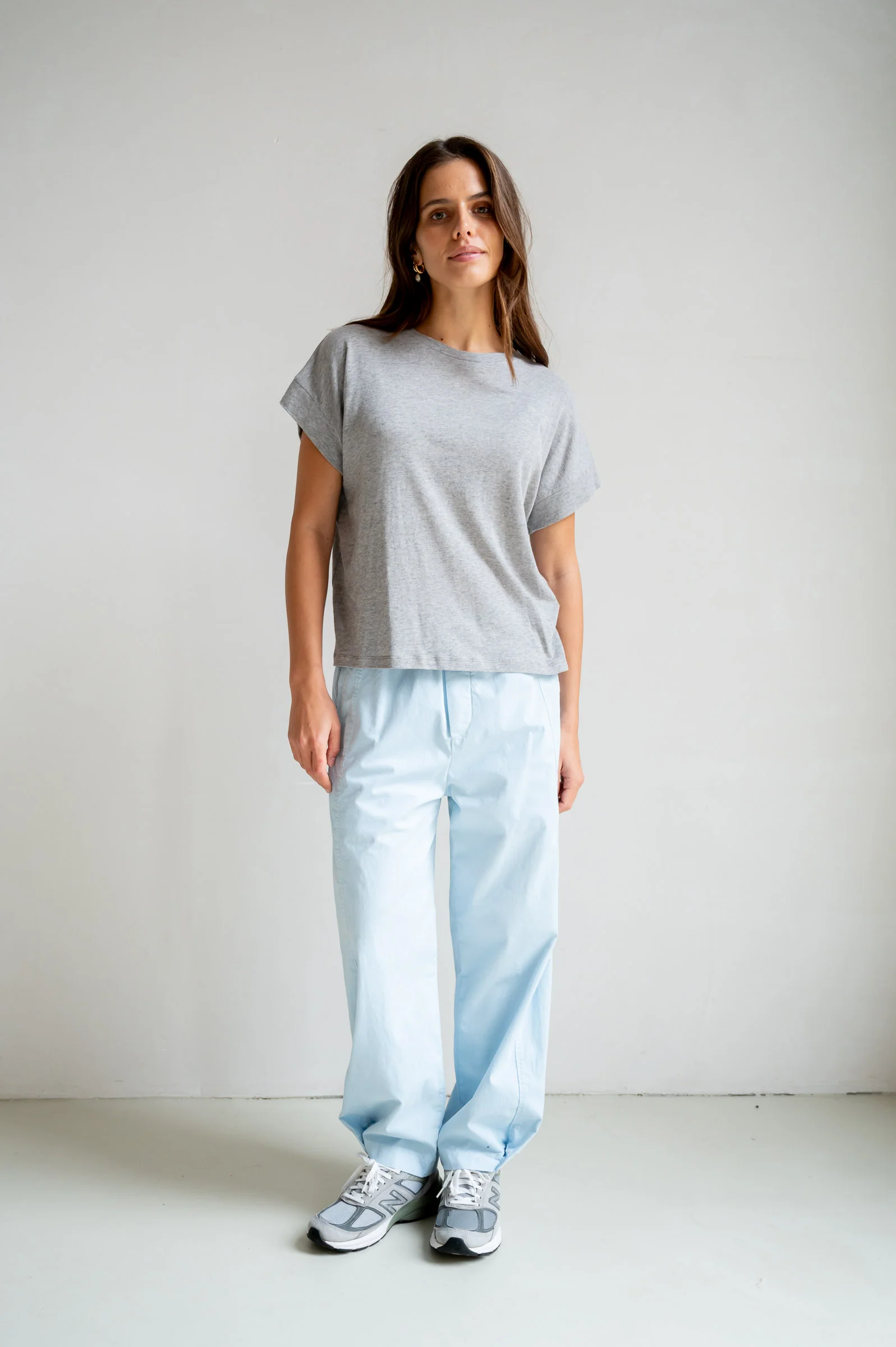 T-SHIRT (S26T1239) GREY MELANGE - Image 4