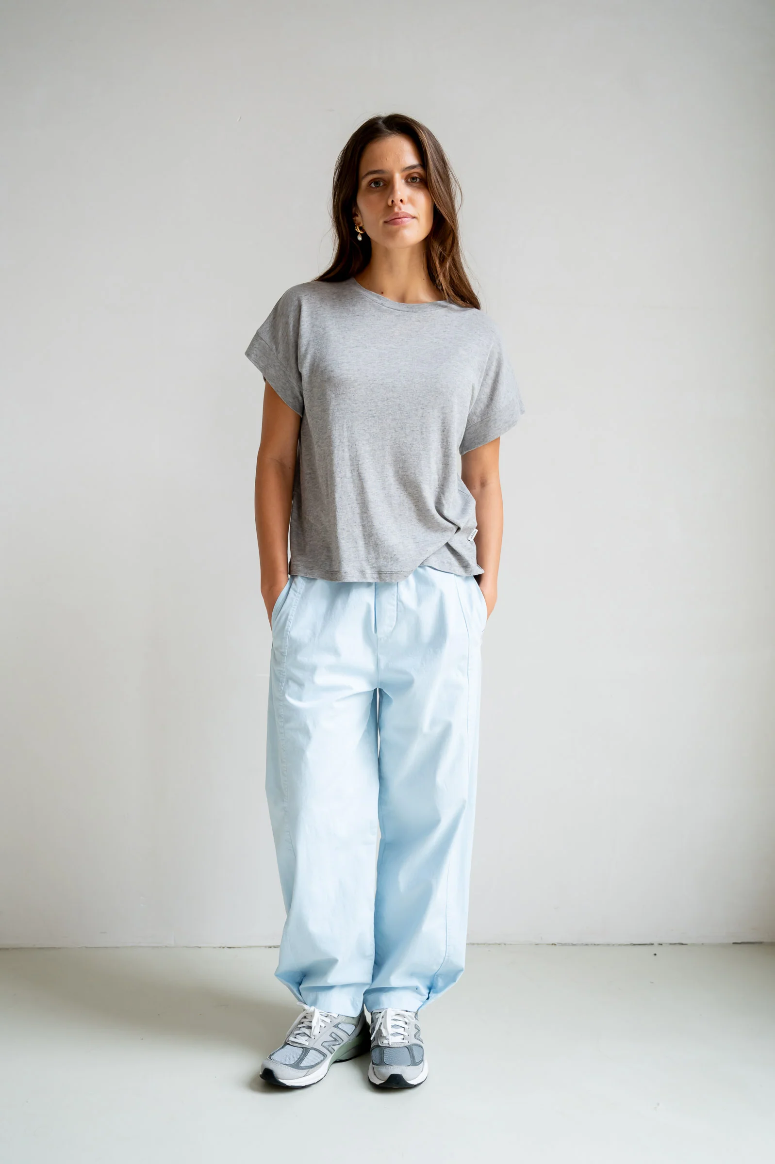 T-SHIRT (S26T1239) GREY MELANGE - Image 5