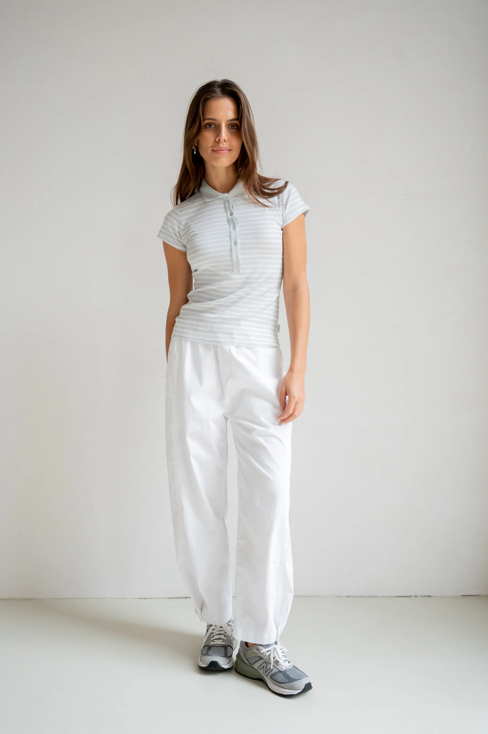 T-SHIRT STRIPE (S26F1820) CHALK - WHITE - Image 3