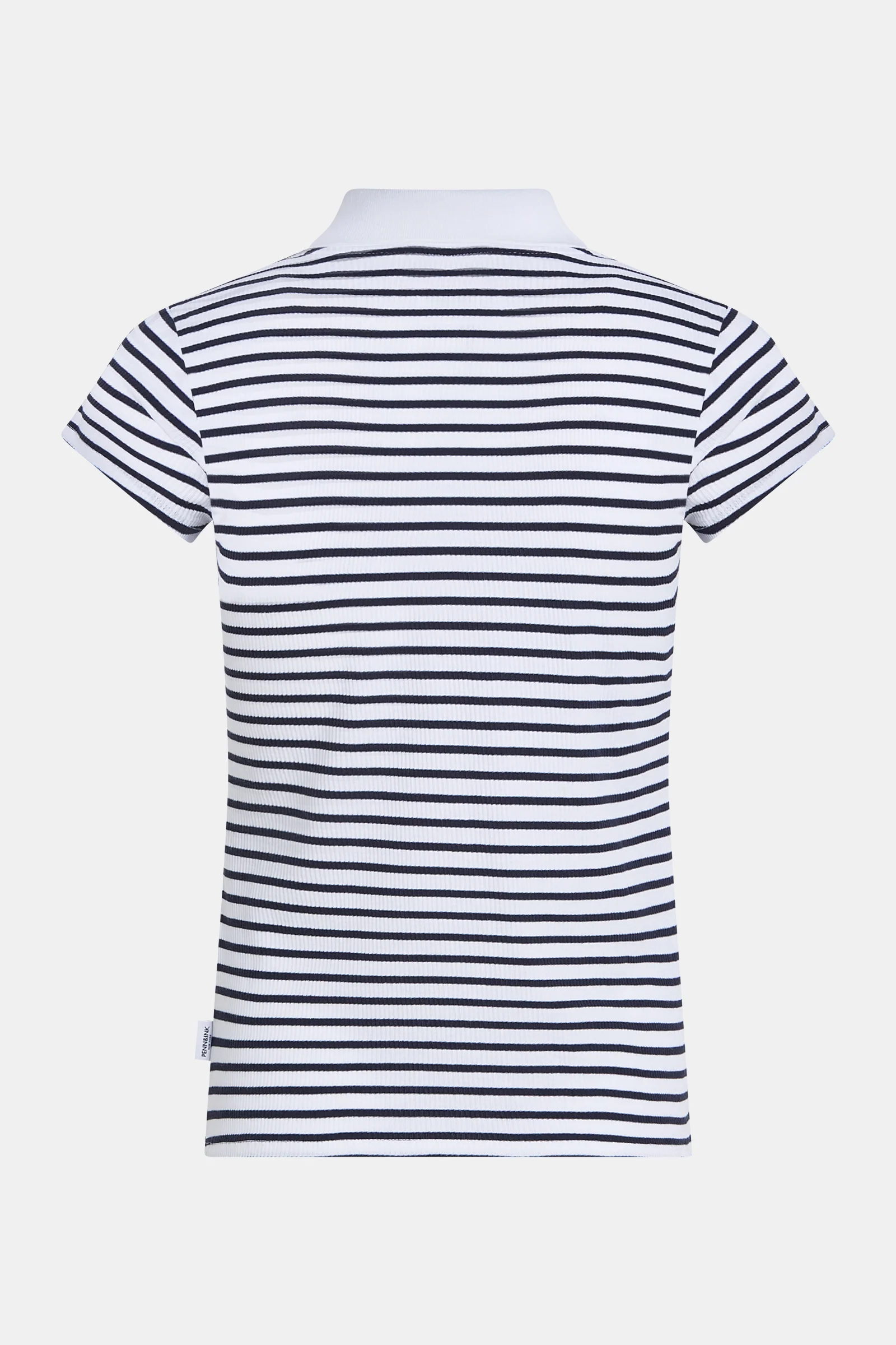 T-SHIRT STRIPE (S26F1820) WHITE - NAVY - Image 3
