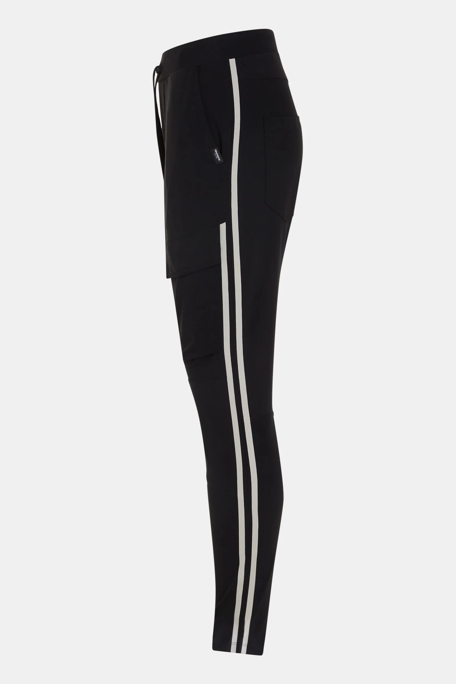 TROUSERS (CARGO STRIPE) BLACK - Image 3