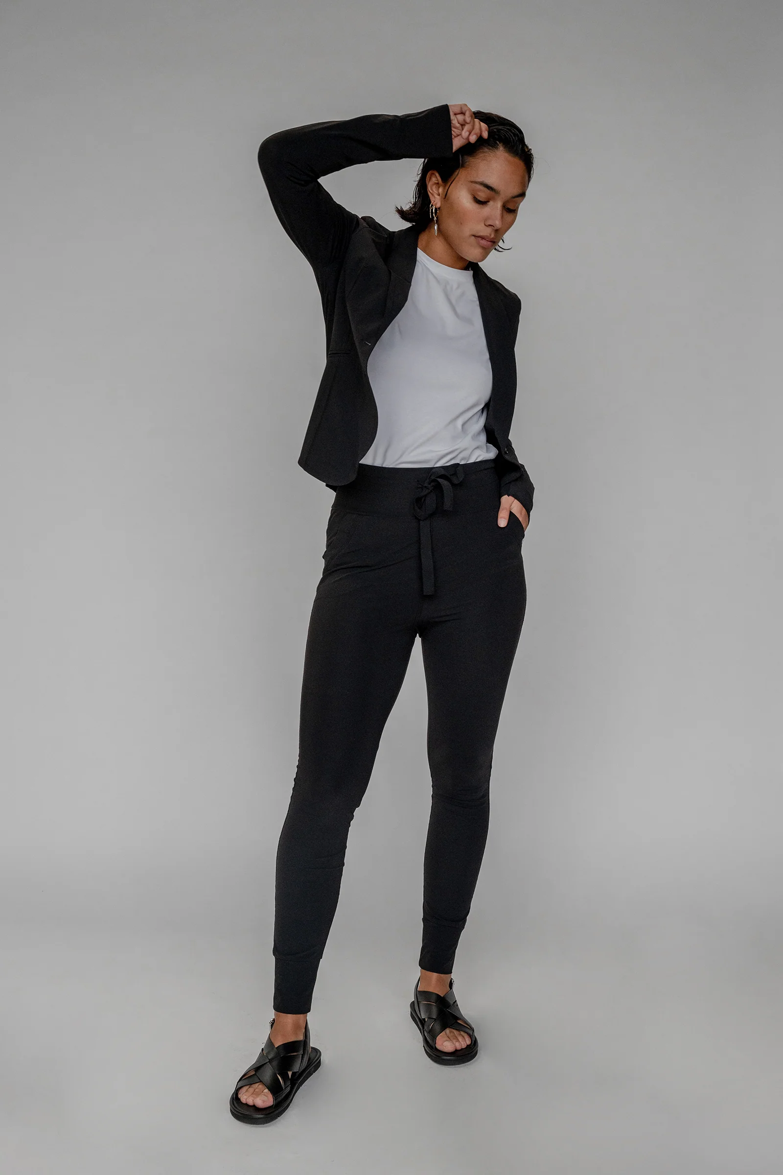 TROUSERS (PITA) BLACK - Image 4