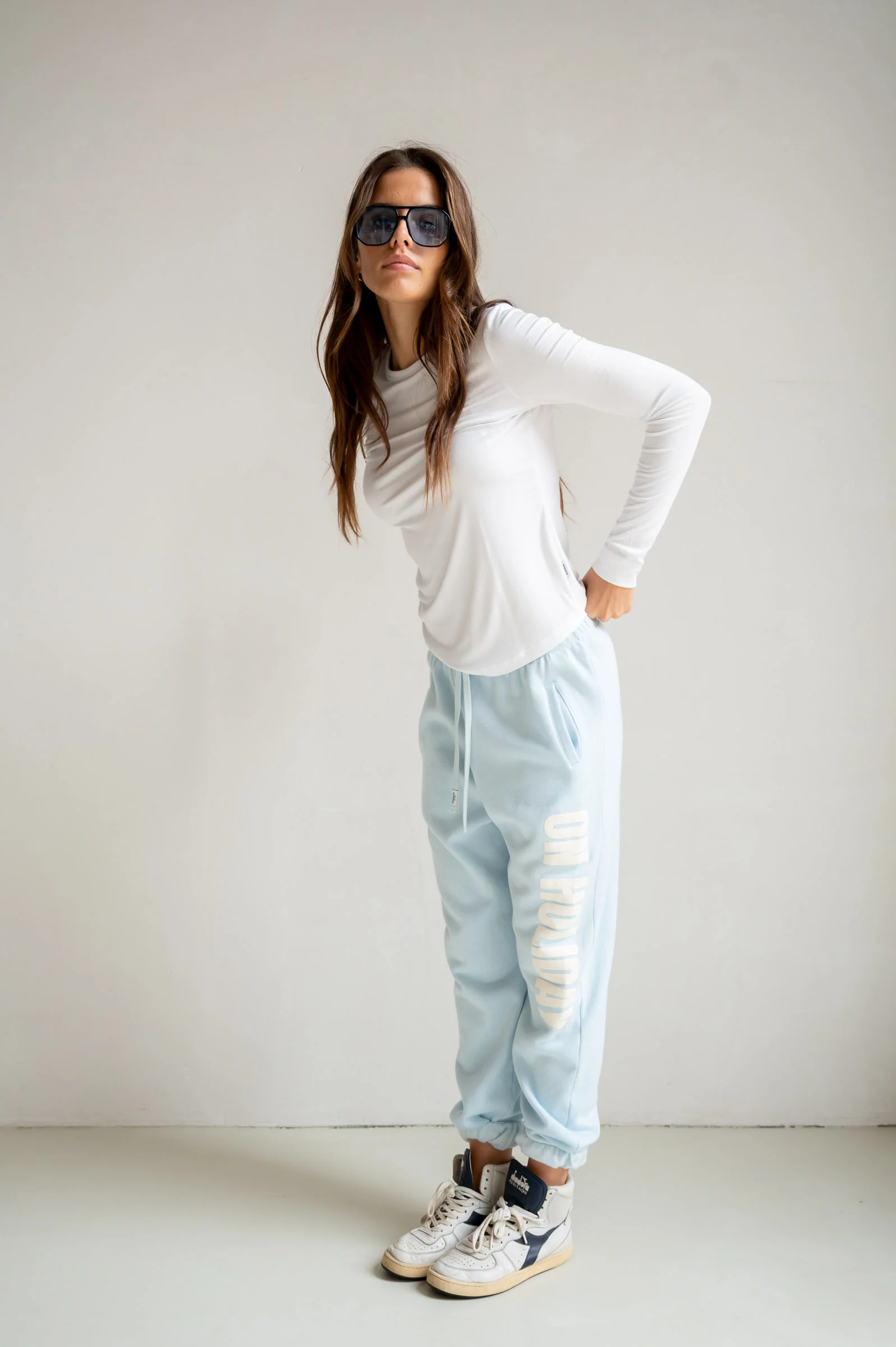 TROUSERS PRINT (S26F1828) SKYRIDER - ECRU - Image 4