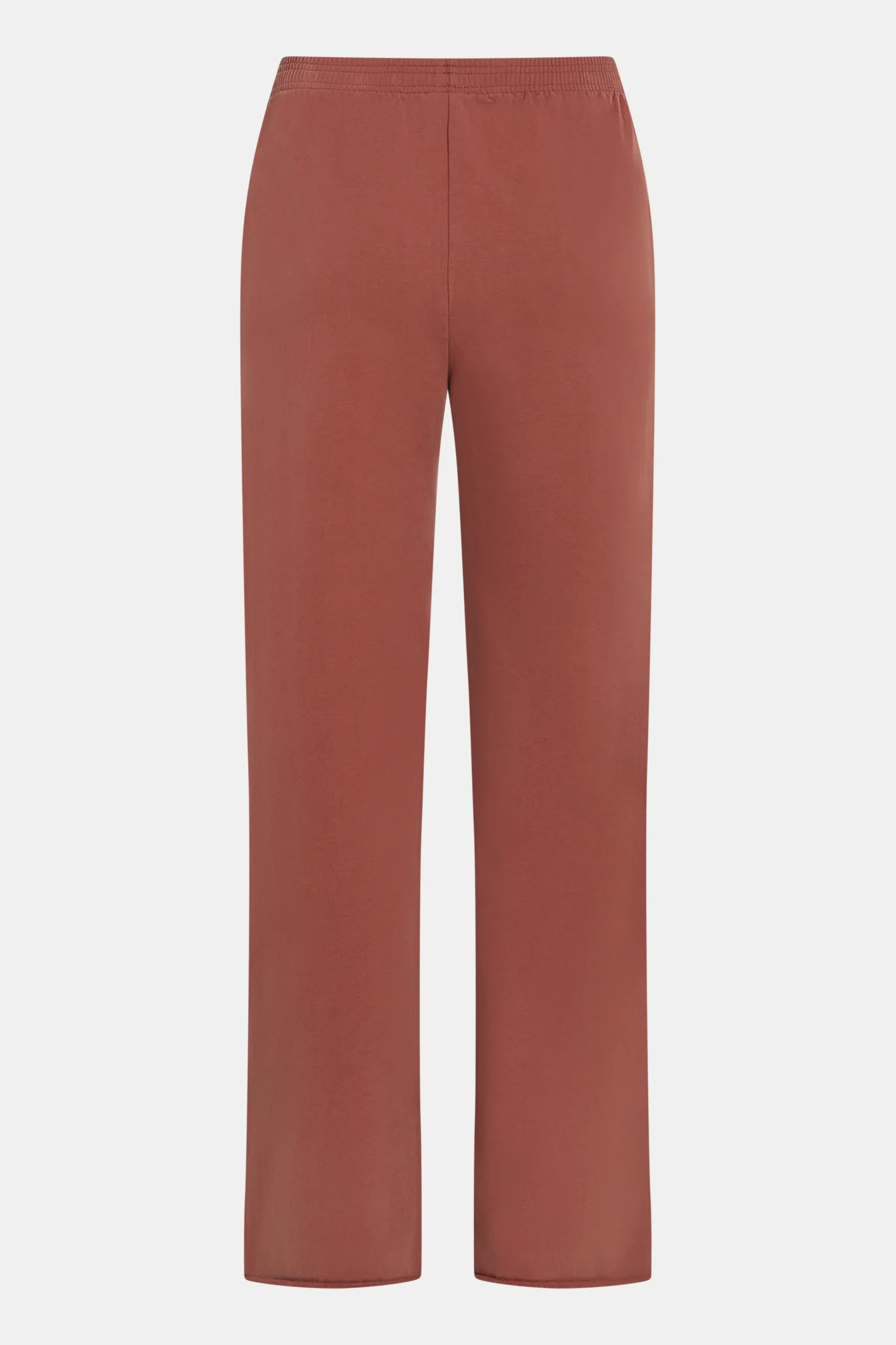 TROUSERS PRINT (S26F1834) BURGUNDY - ECRU - Image 3