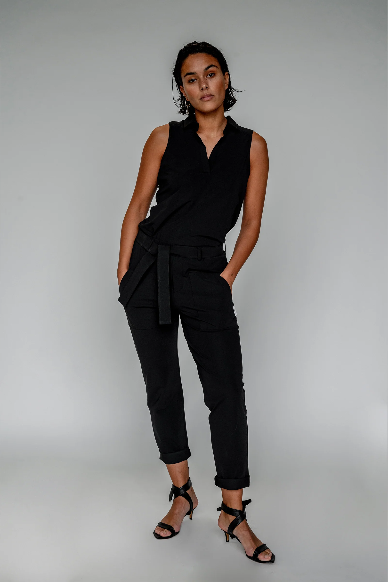 TROUSERS (RALEIGH) BLACK - Image 3