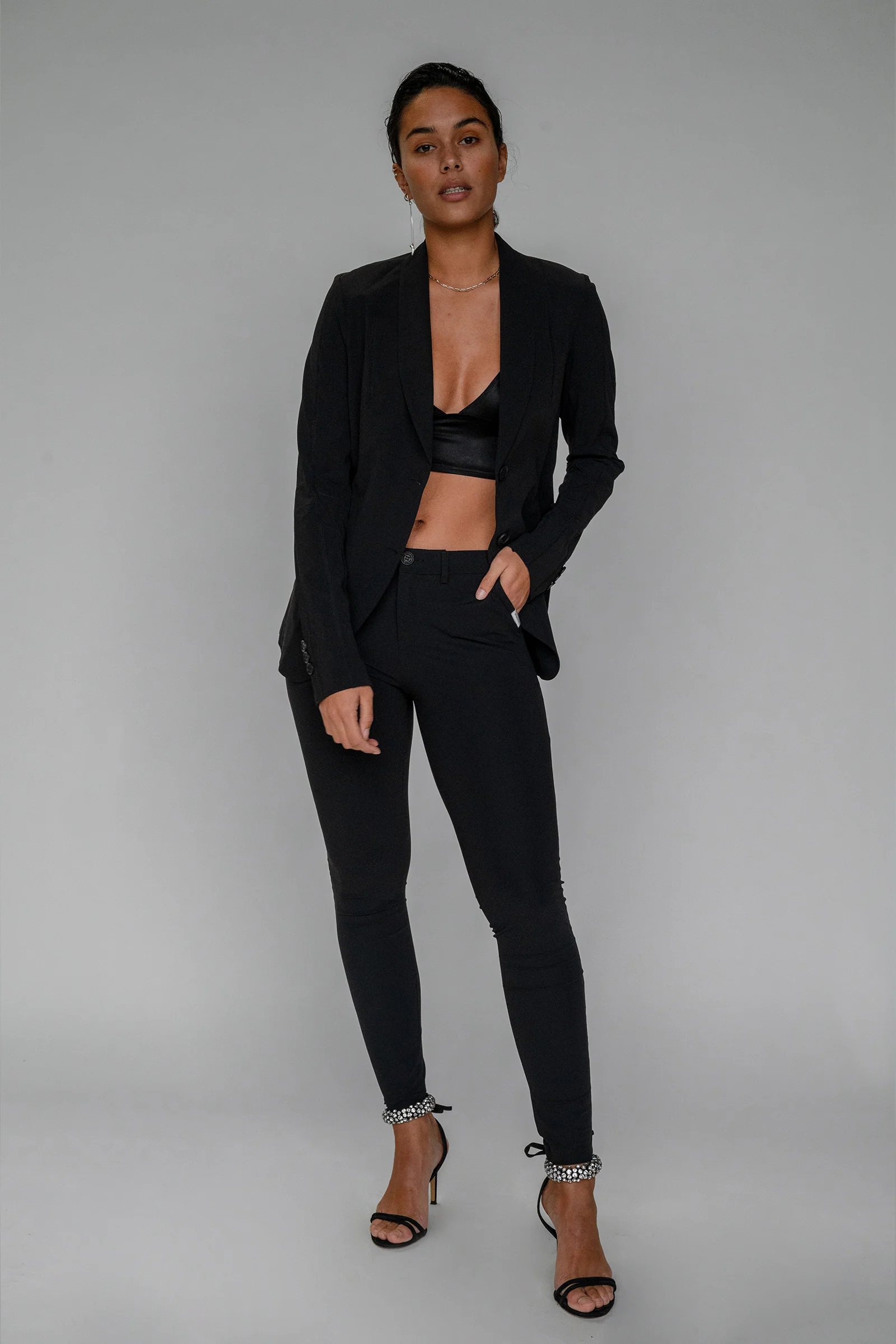 TROUSERS (ROSY) BLACK - Image 4