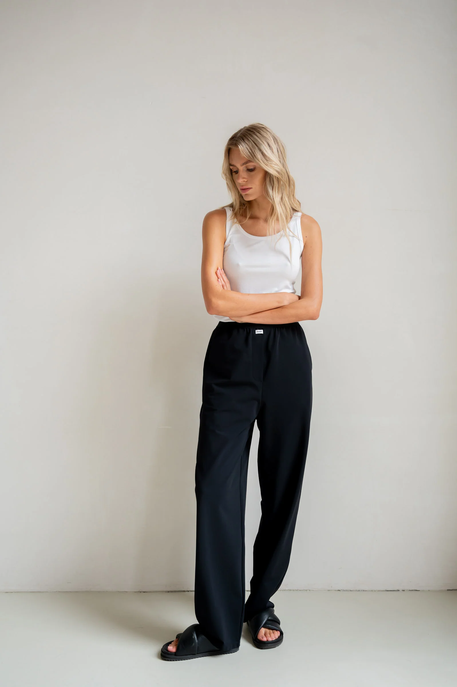 TROUSERS (S26N1693) BLACK - Image 5