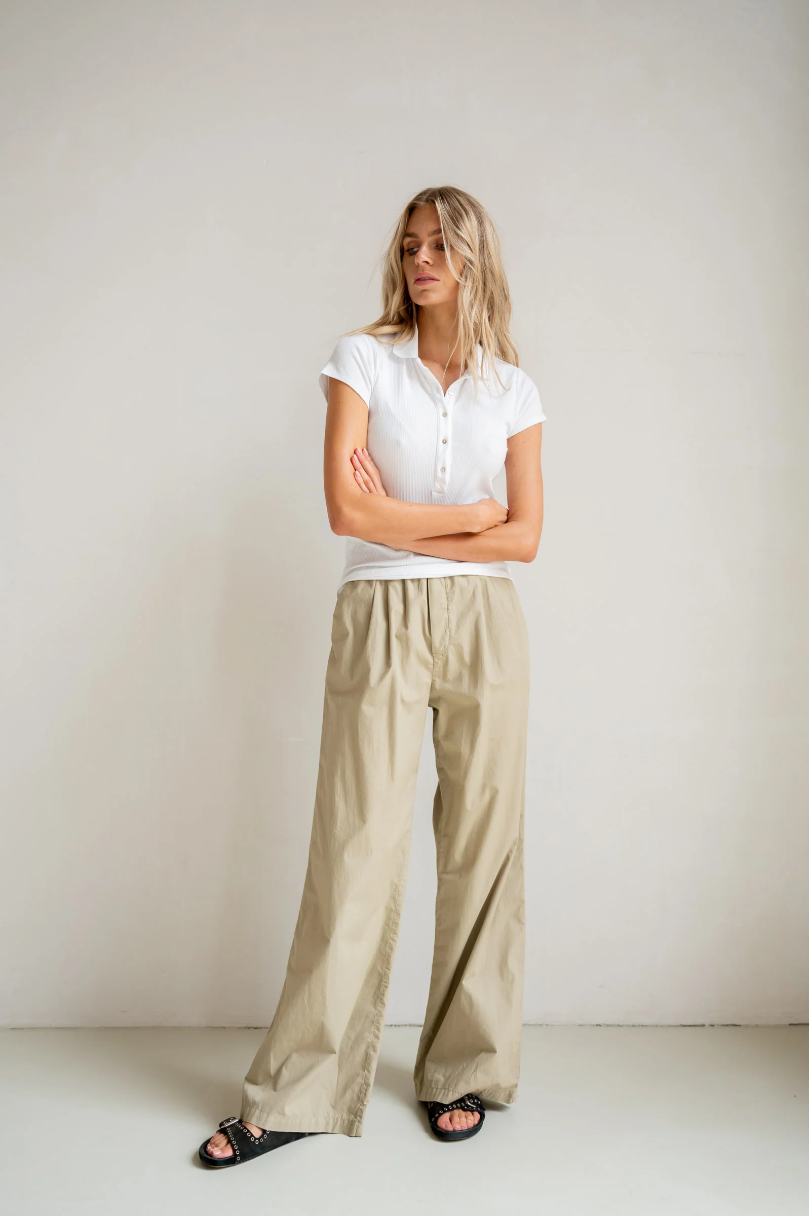 TROUSERS (S26Z838) PEPPER