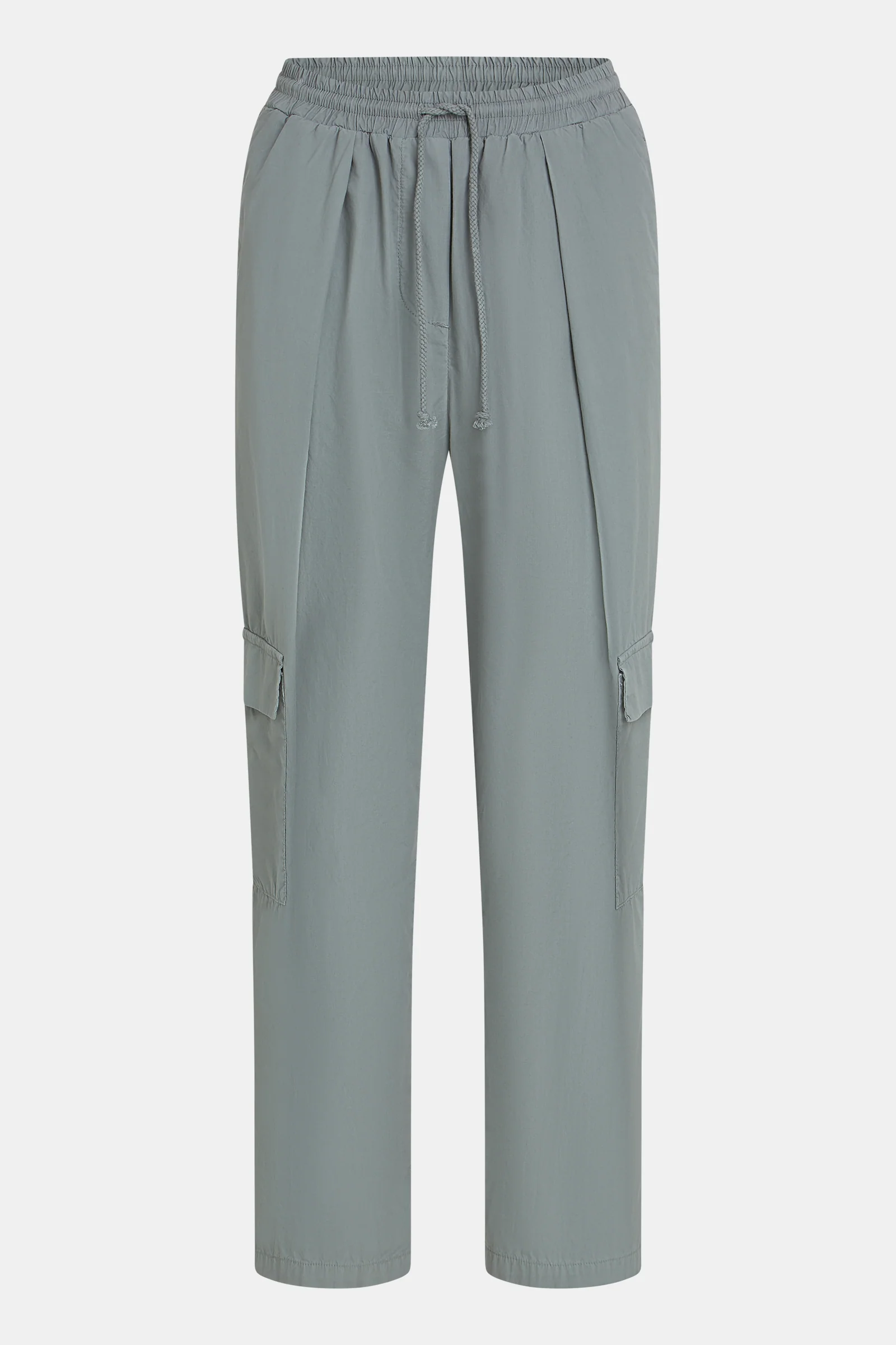POPLIN CARGO TROUSERS (S26Z839) MONUMENT - Image 2