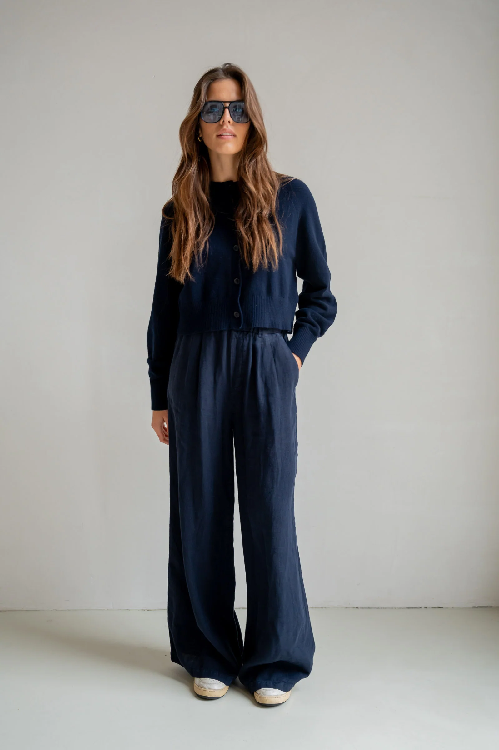 TROUSERS (S26Z844) NAVY