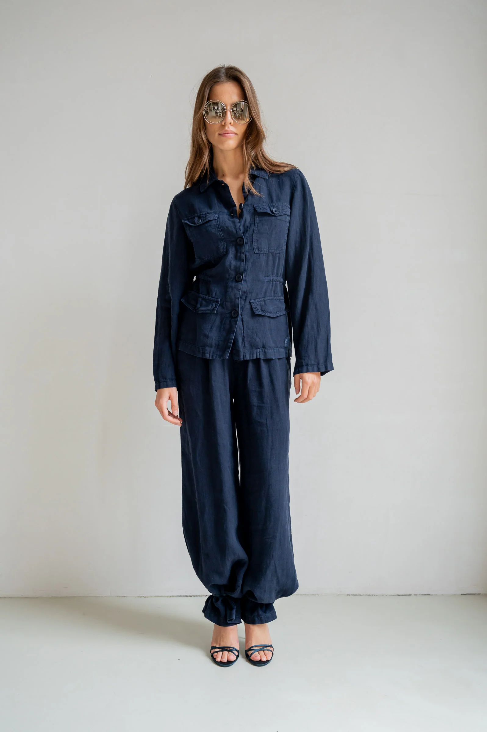 TROUSERS (S26Z844) NAVY - Image 6