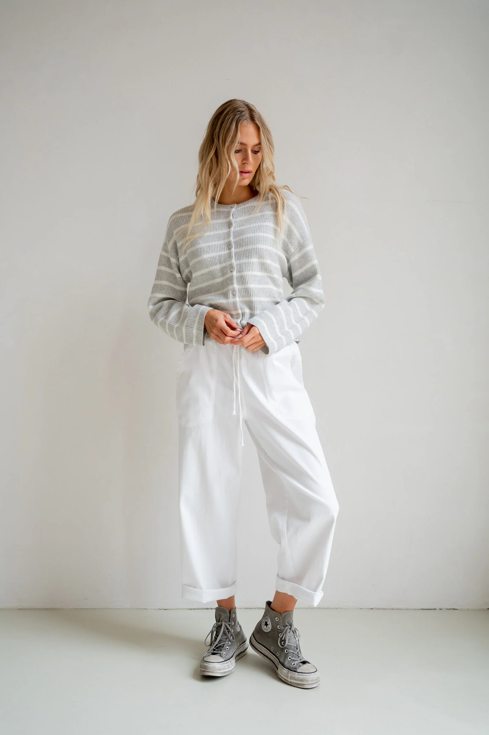 TROUSERS (S26Z853) WHITE - Image 4