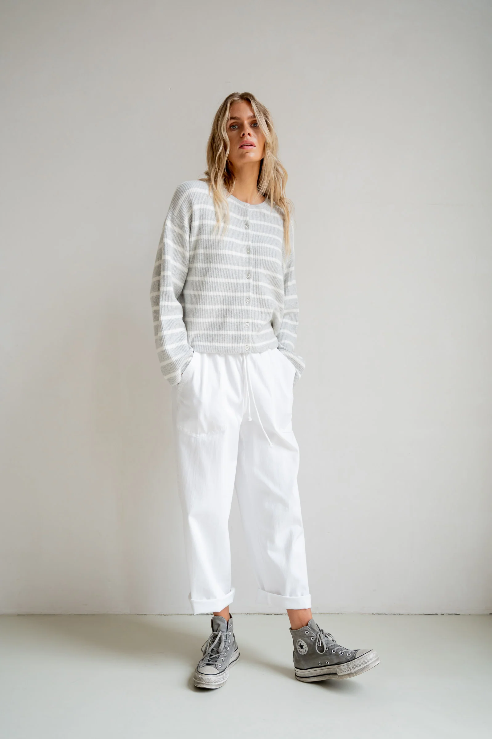 TROUSERS (S26Z853) WHITE - Image 5